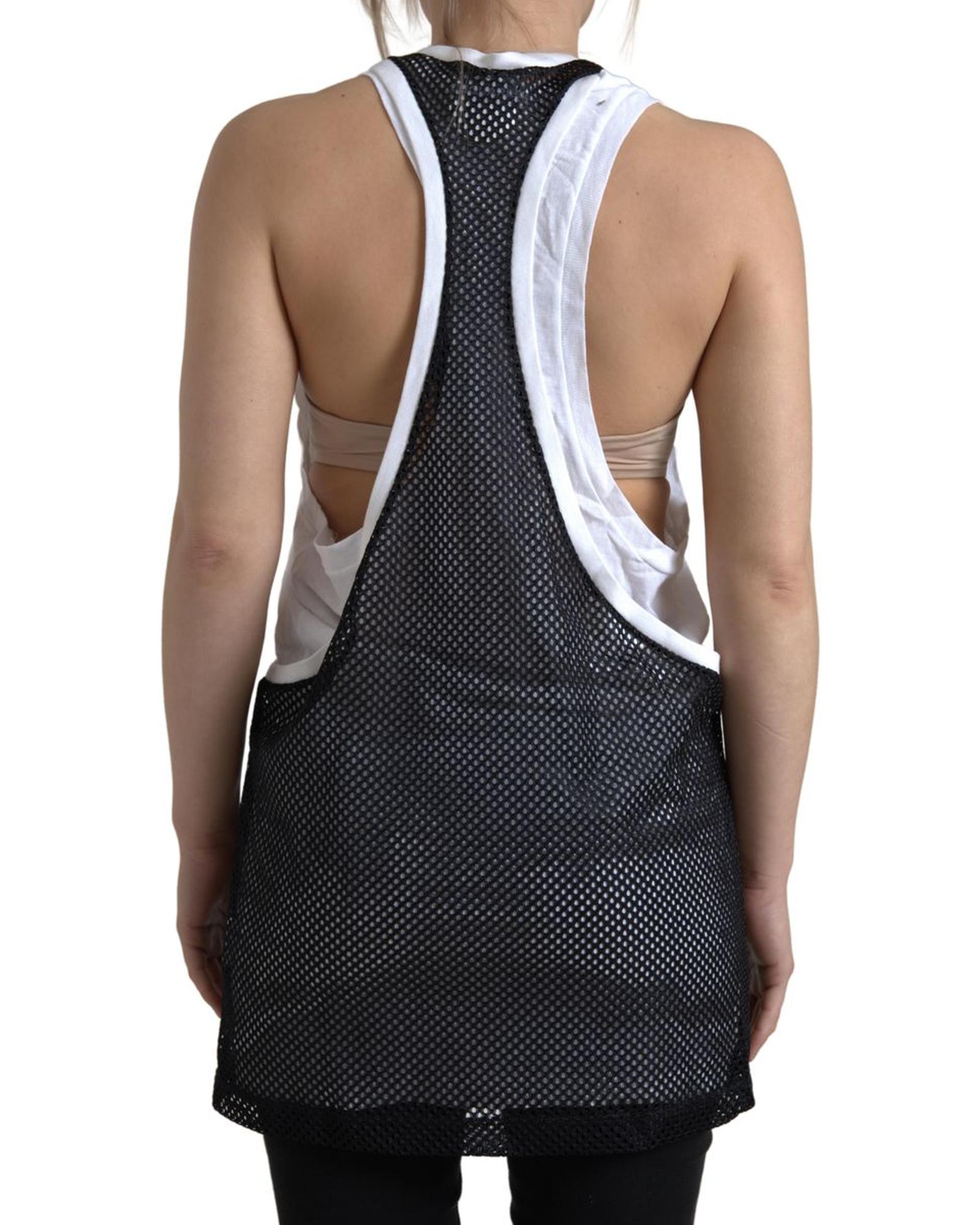 Pre-owned Dsquared² Armelloses Tanktop Mit Rundhalsausschnitt - Tops - Black And White