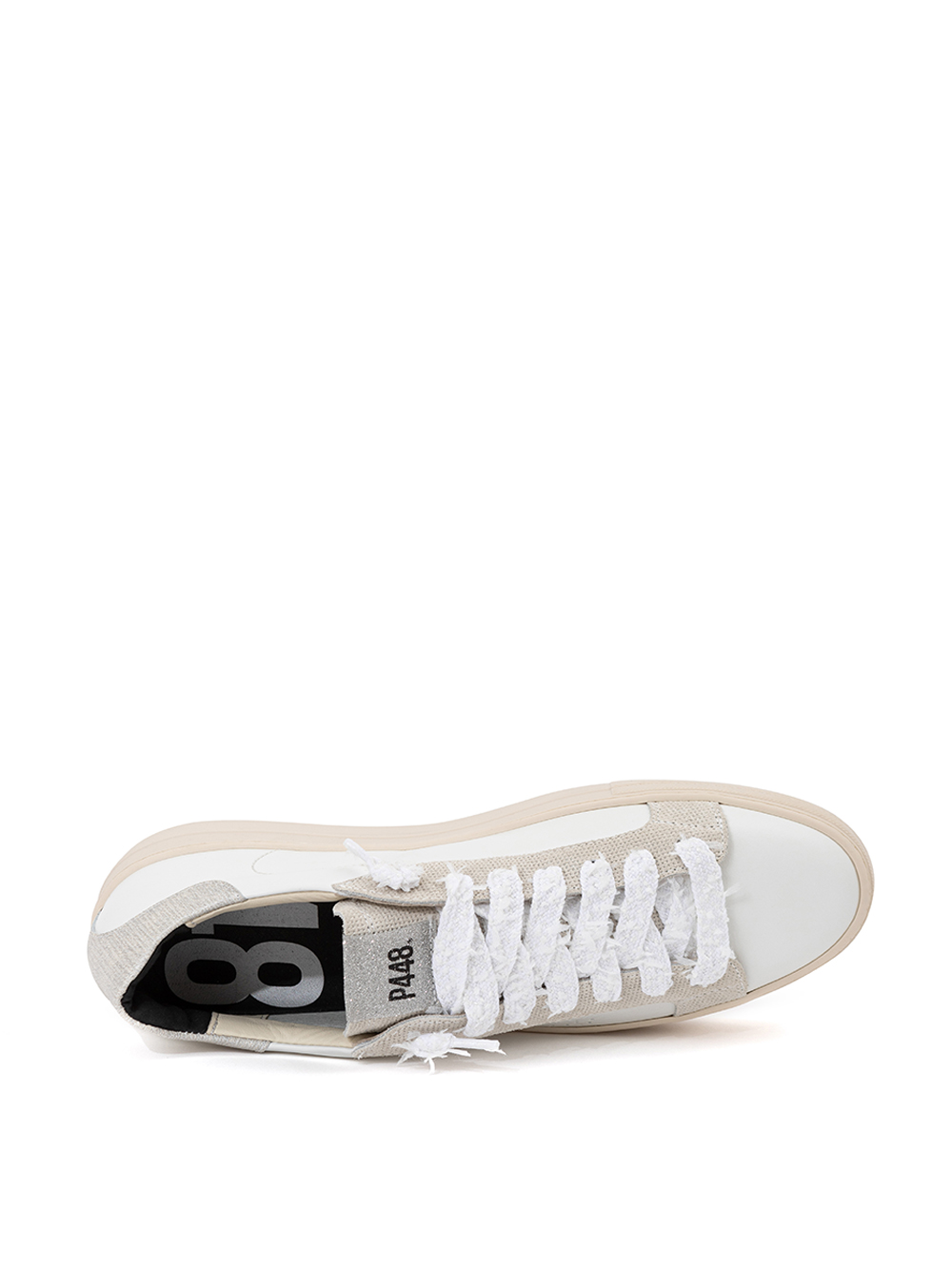 Leather Sneakers with Logo Detailing - Handcrafted in Italy