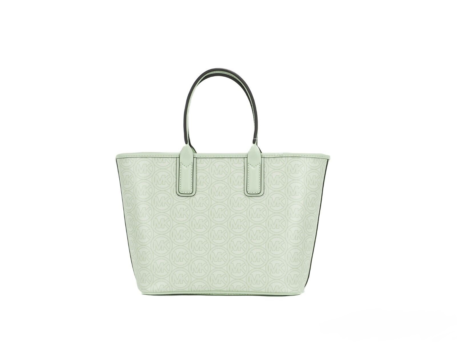 Small Jacquard Logo Recycled Polyester Tote Handbag