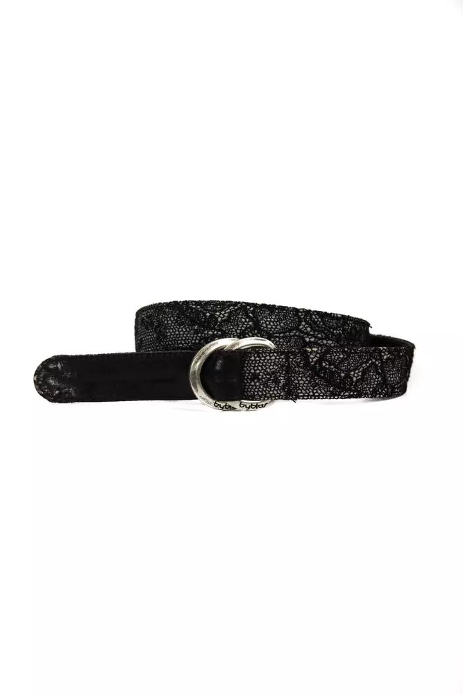 Premium Italian Leather Textured Weave Belt