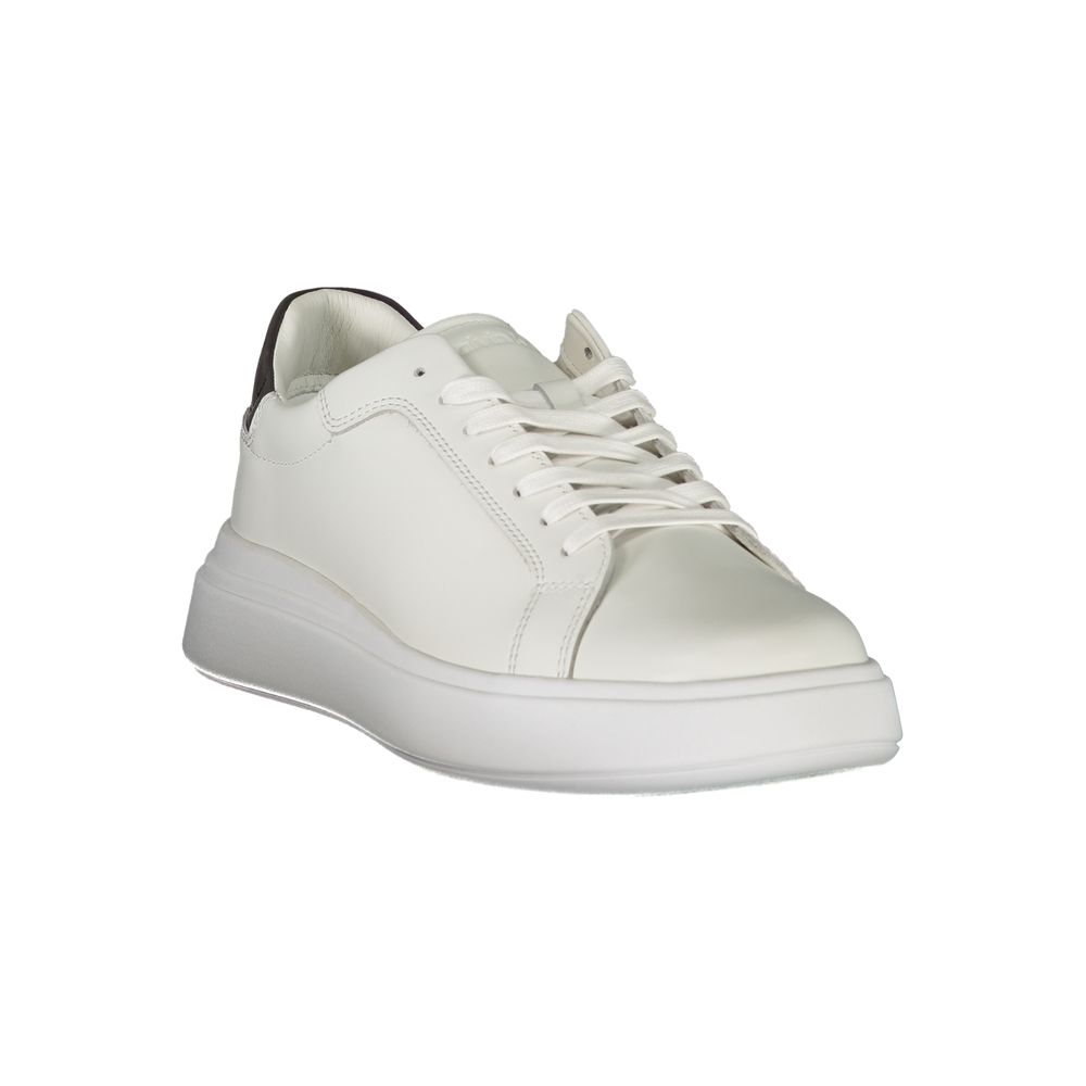 Polyester Sneaker with Laces and Logo Detail