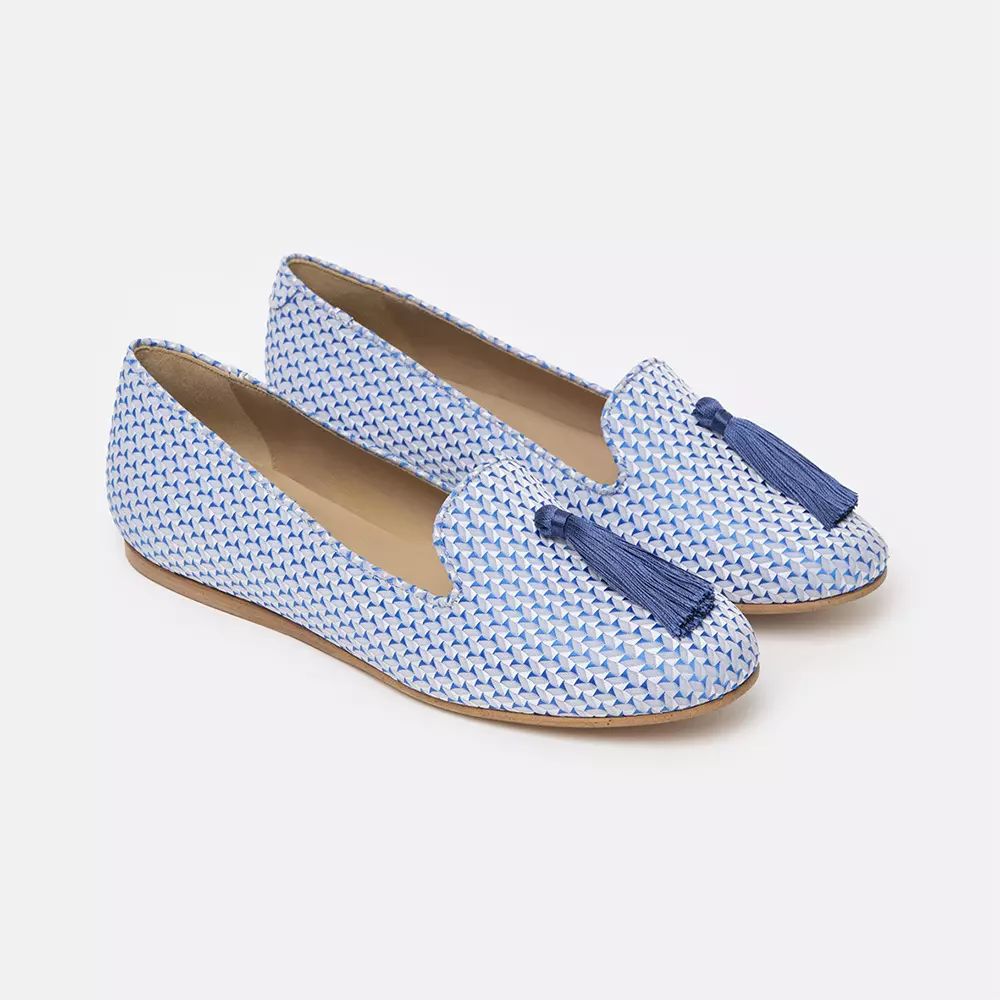 Silk Alba Loafers with Ovalina Detail and Rubber Sole