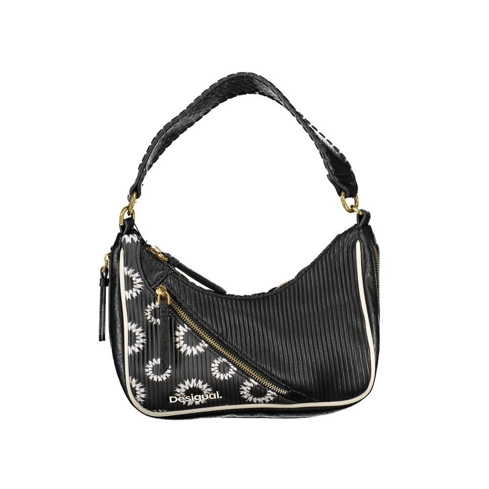 Polyethylene Handbag with Removable Straps and Multiple Pockets