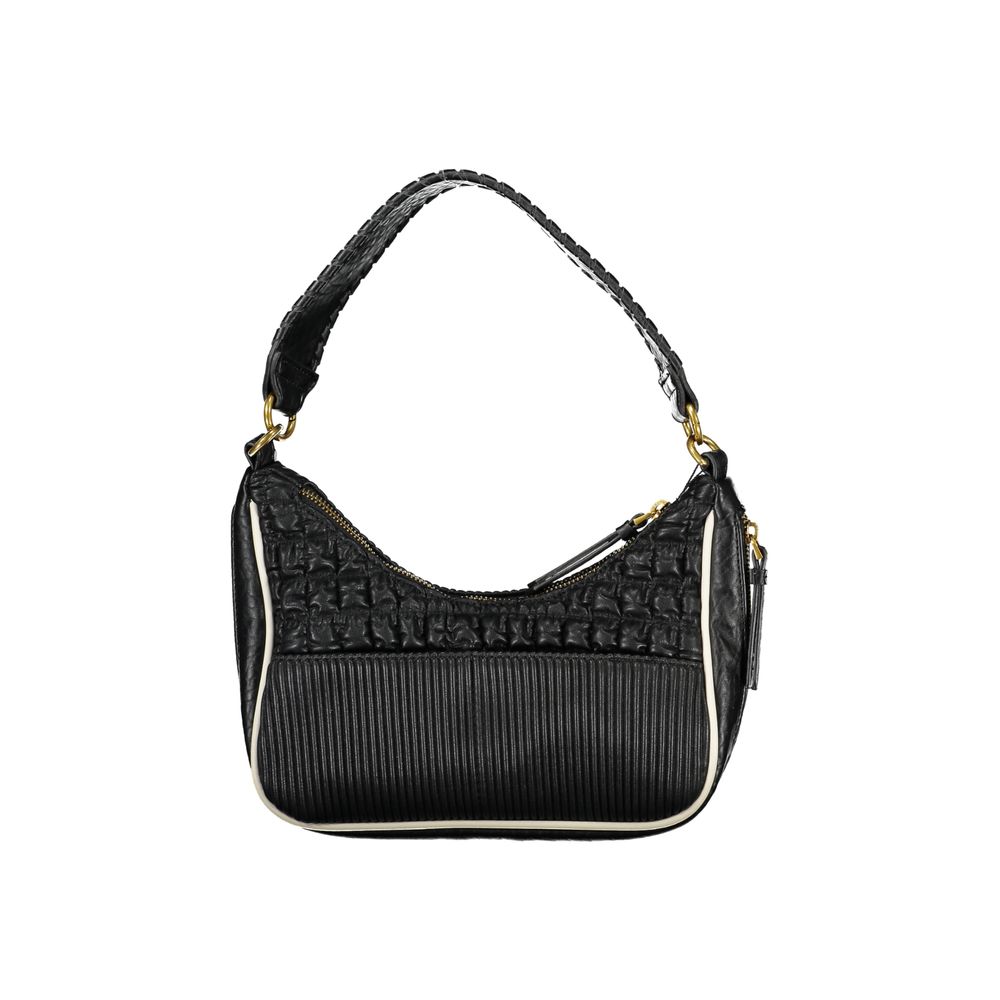 Polyethylene Handbag with Removable Straps and Multiple Pockets