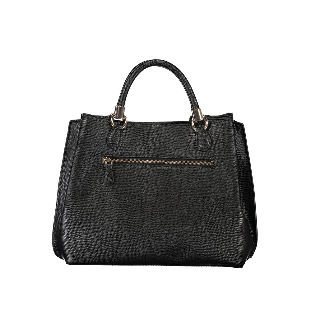 Polyethylene Handbag with Multiple Compartments and Removable Strap