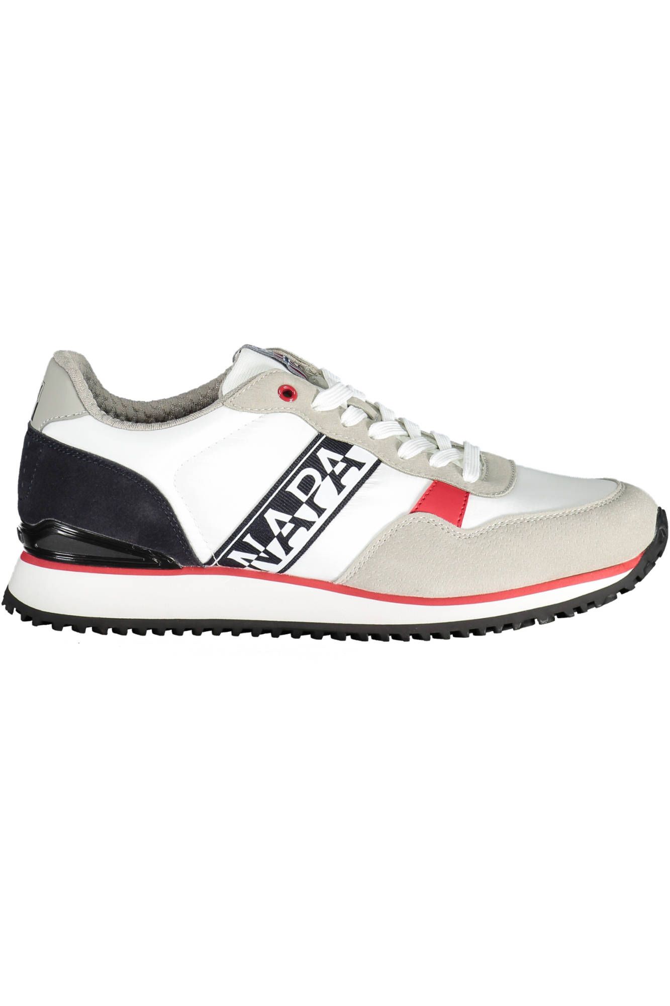 Polyester Sneaker with Contrasting Details and Logo