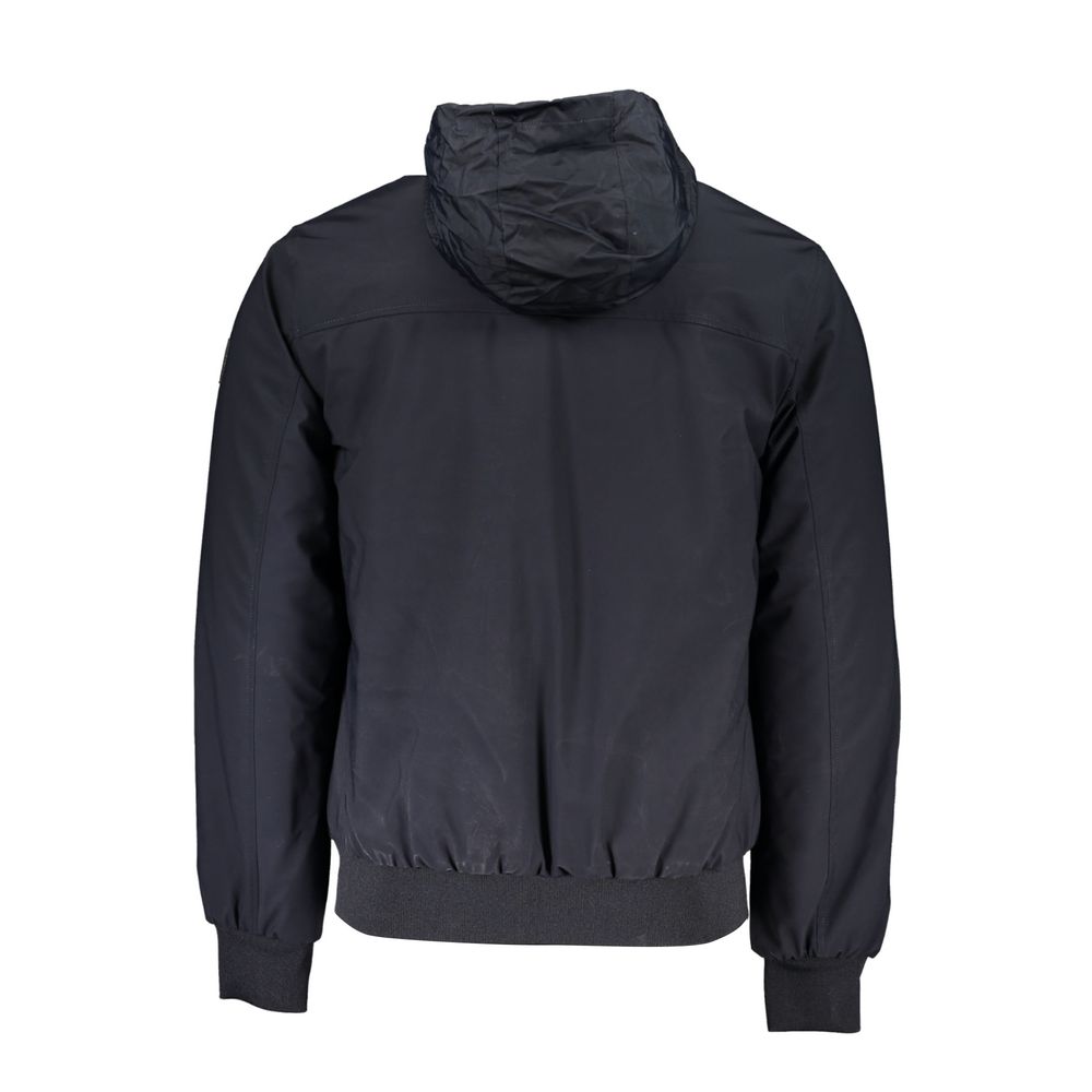 Removable Hood Long Sleeve Jacket with Internal and External Pockets