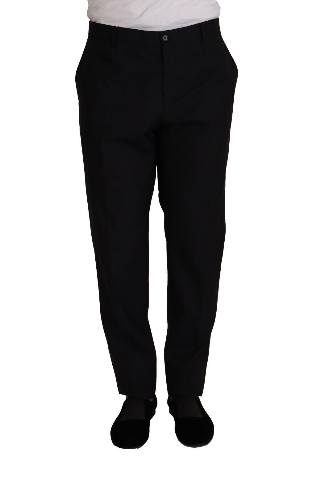 Formal Wool Silk Tuxedo Trousers