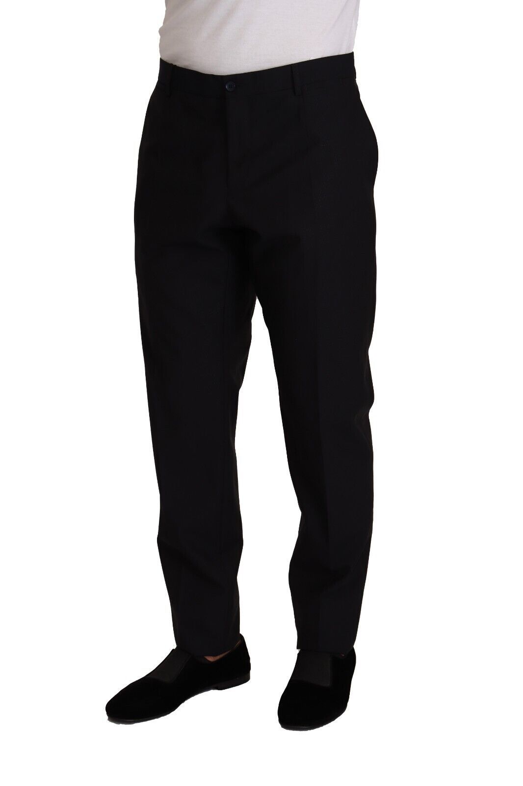 Formal Wool Silk Tuxedo Trousers