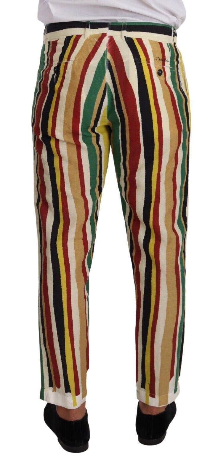 Striped Linen Cotton Pants