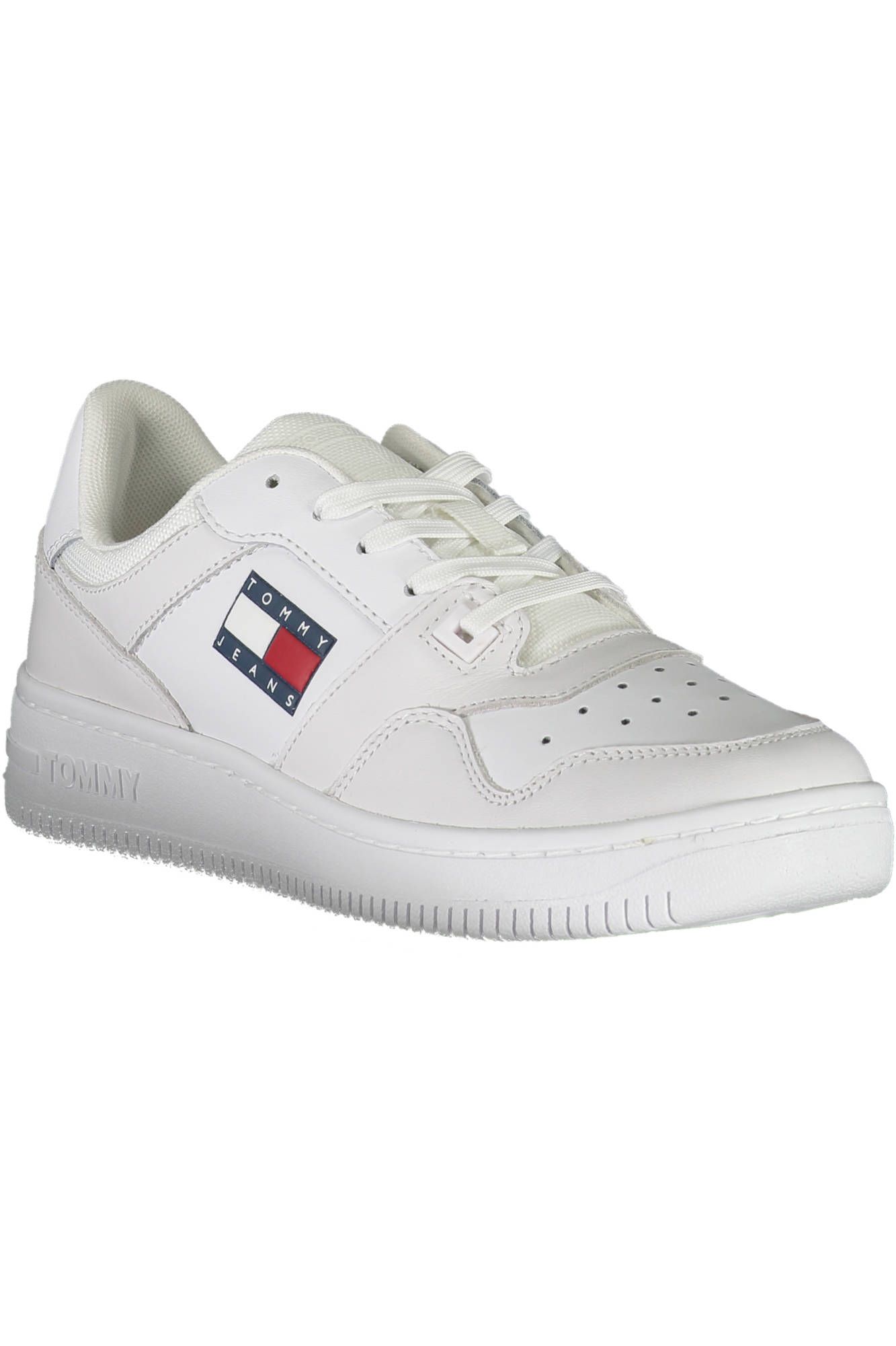 Polyester Sneaker with Laces and Logo