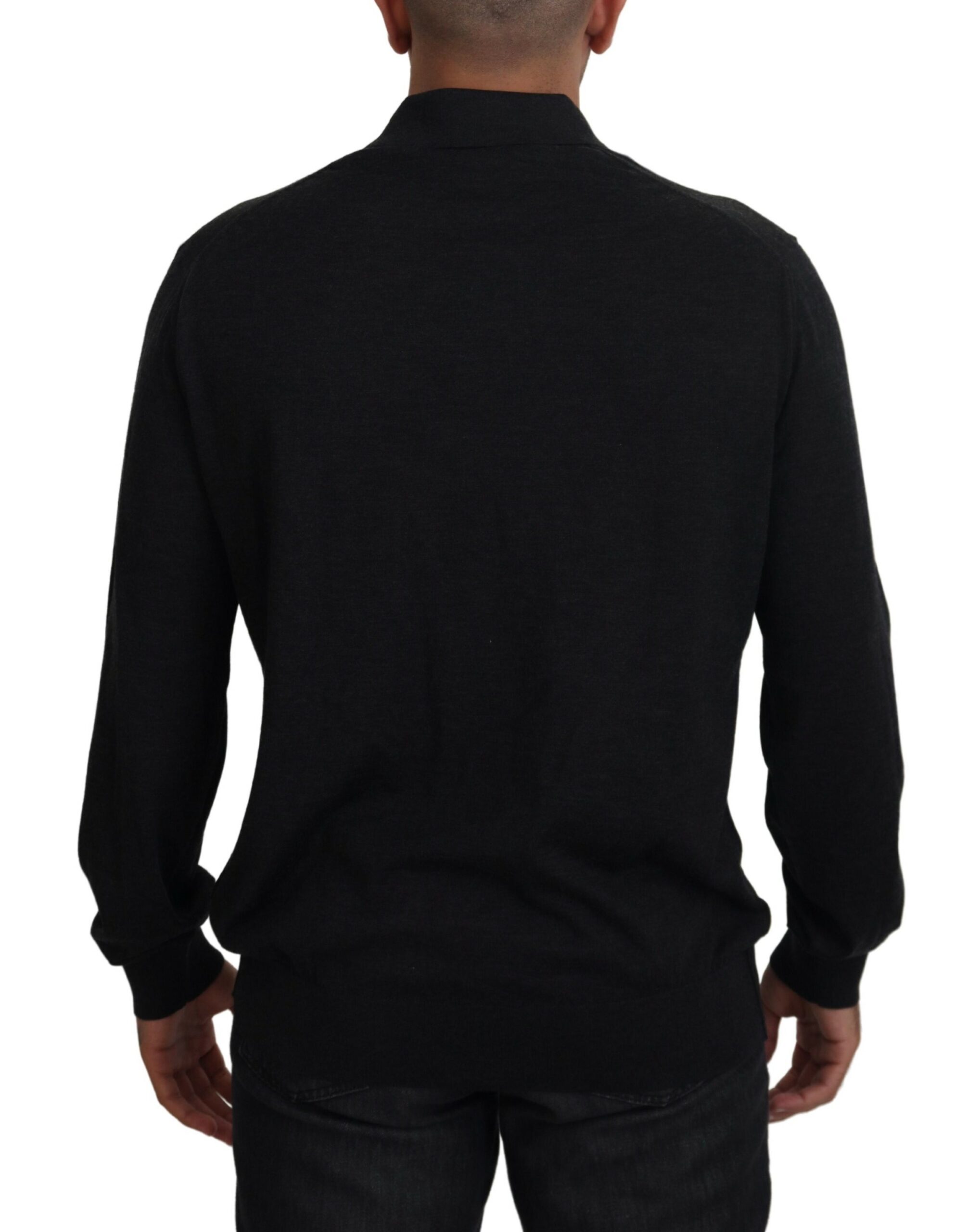 Stunning  Cashmere Collared Pullover Sweater