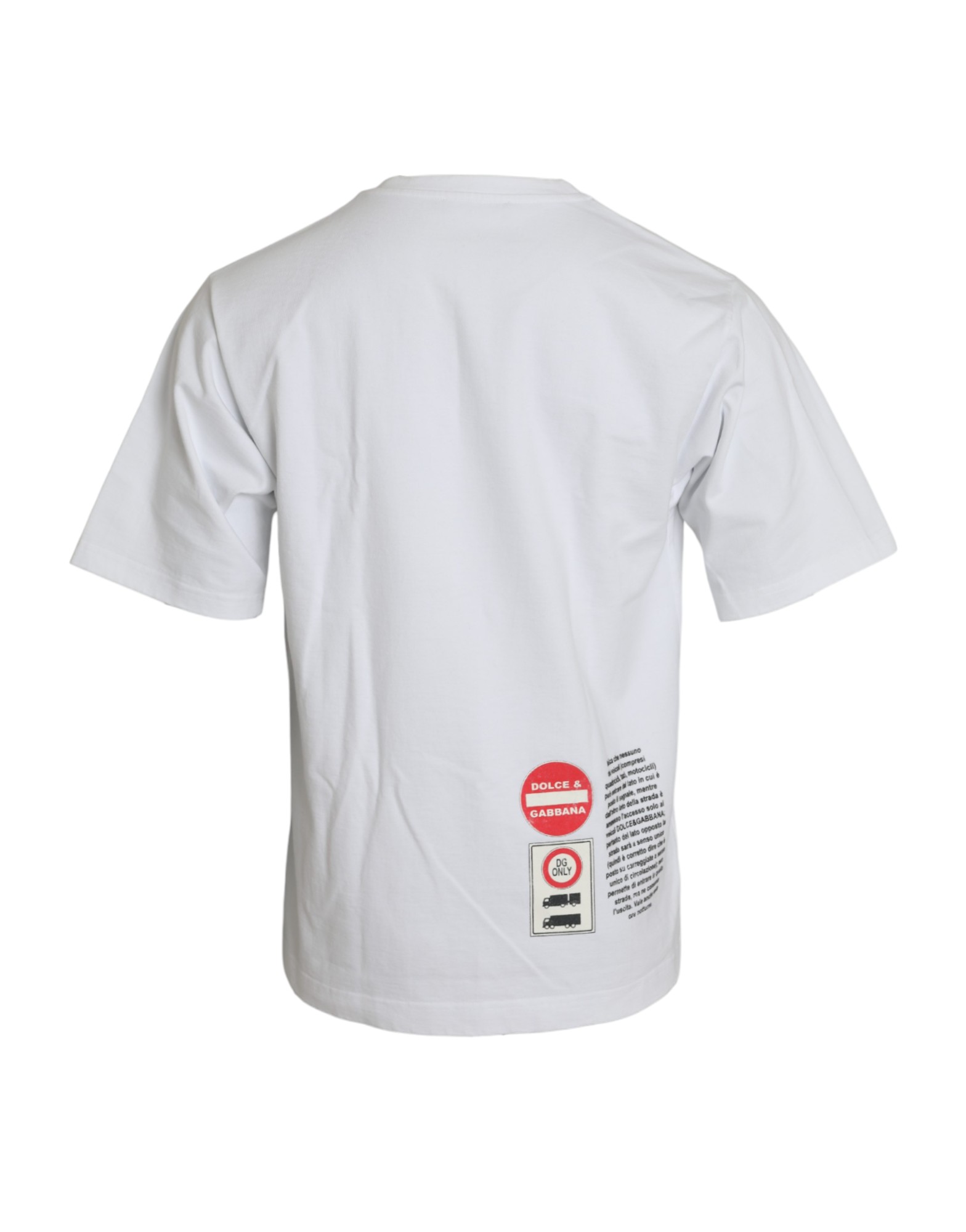 【関税＆送料込み】Dolce & Gabbana T-Shirt Clothing DOLCE & GABBANA Top T-shirt White Fashion Sinner Cotton Lace