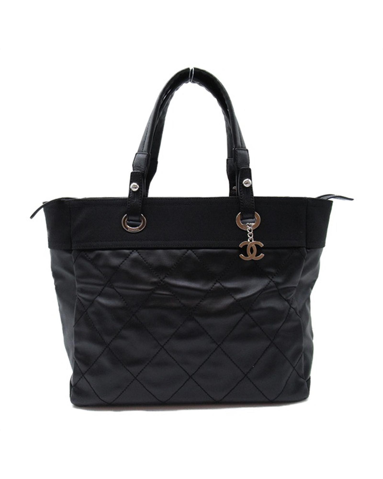 Pre Loved Chanel Black Tote Bag in Excellent Condition Tote Bags One Size 6248195824832 eBay
