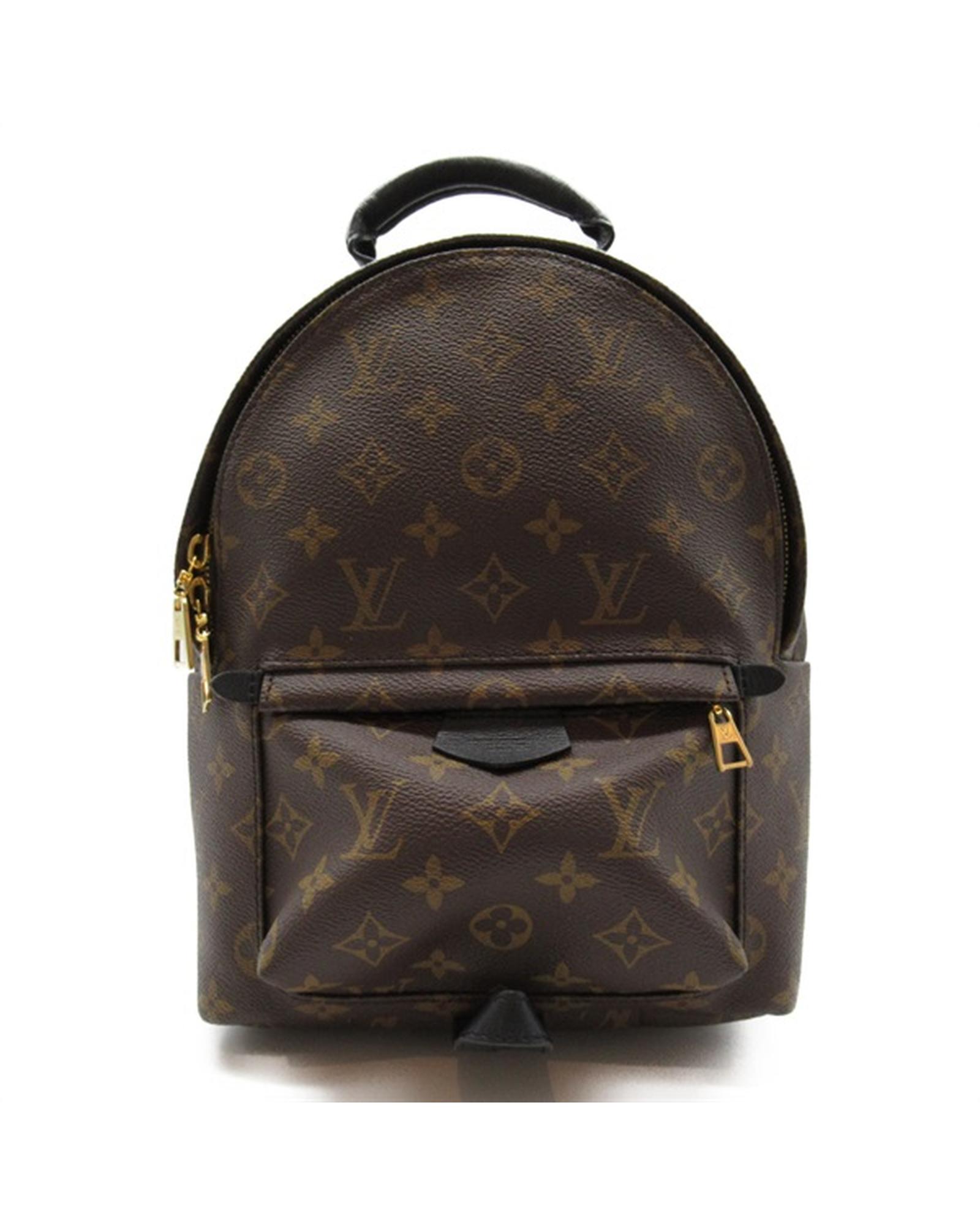 Pre Loved Louis Vuitton Monogram Palm Springs Backpack in Brown ...
