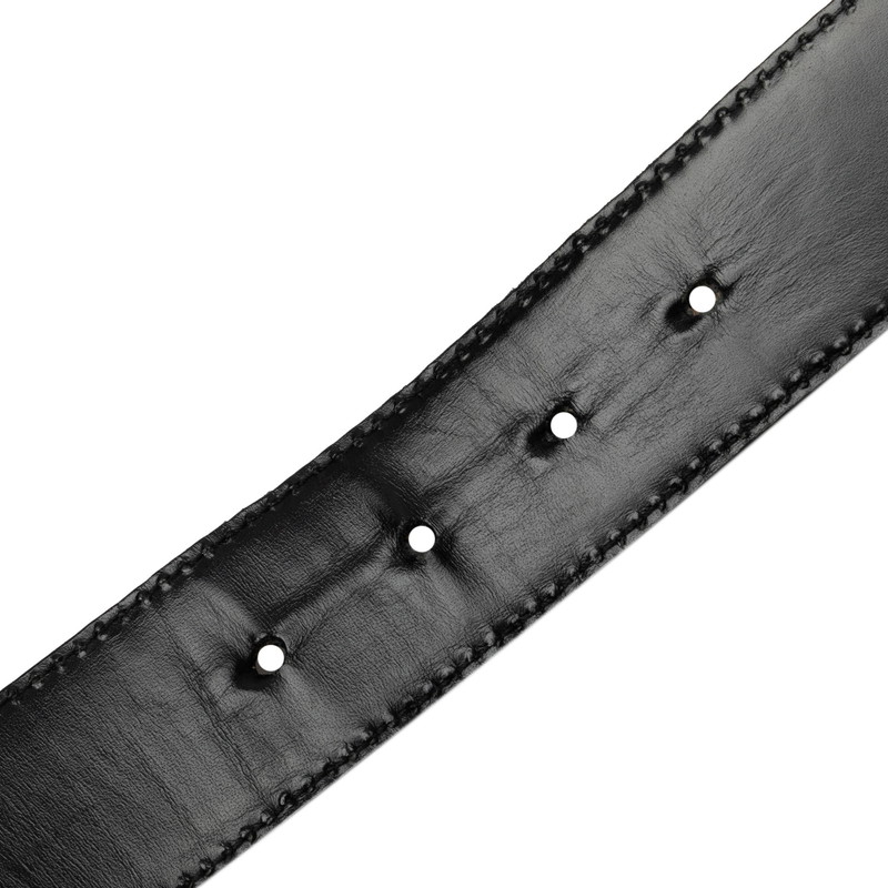 Black Leather Belt - AB Condition