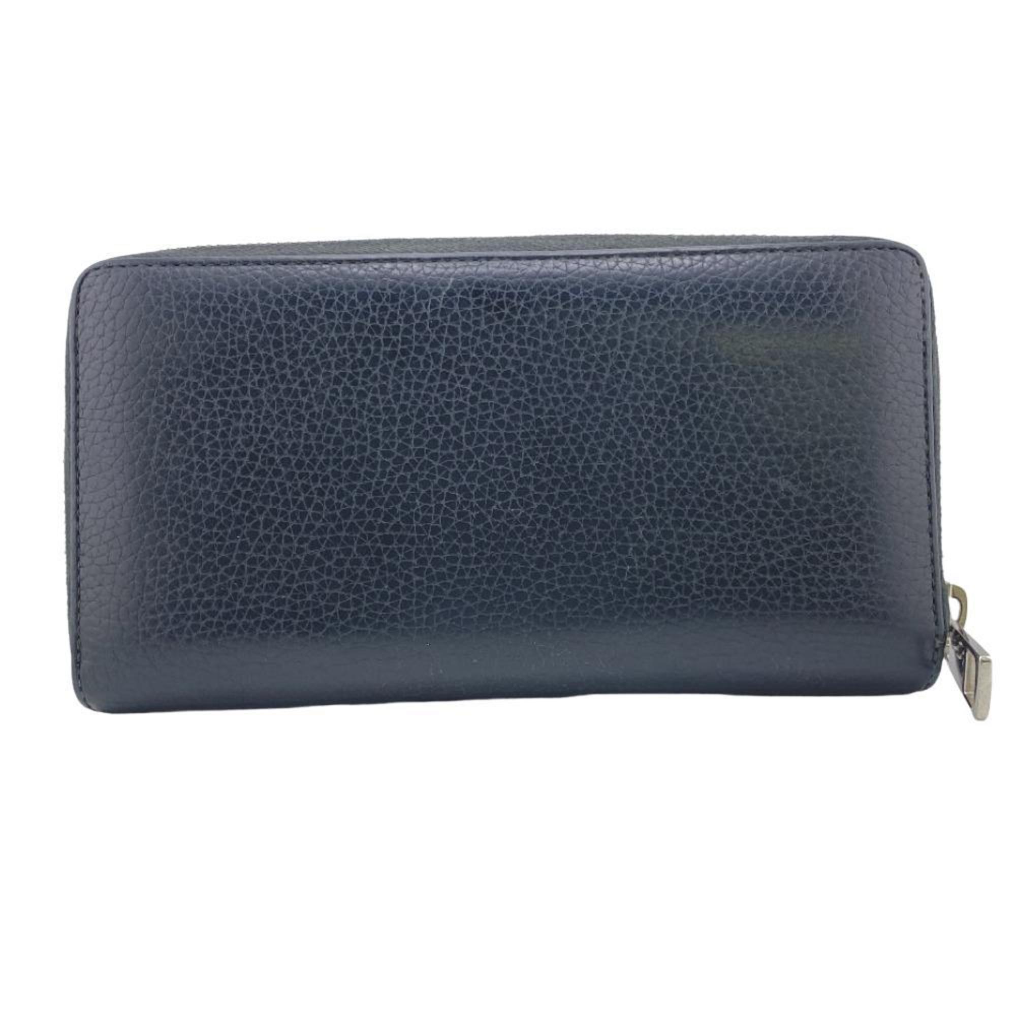 Leather Zip Around Wallet - Elegant & Timeless Design