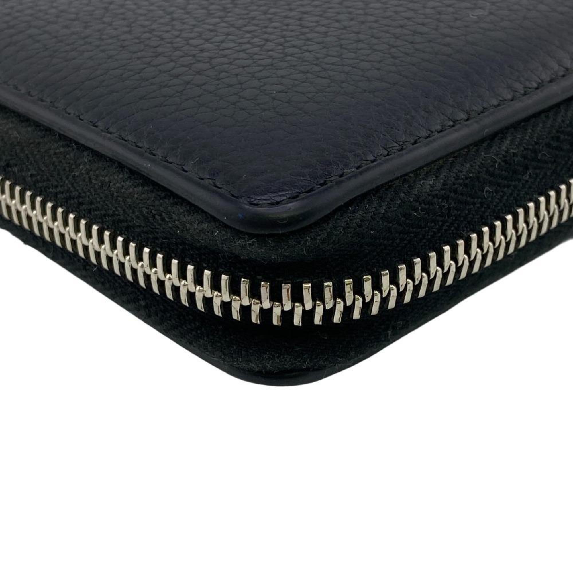 Leather Zip Around Wallet - Elegant & Timeless Design