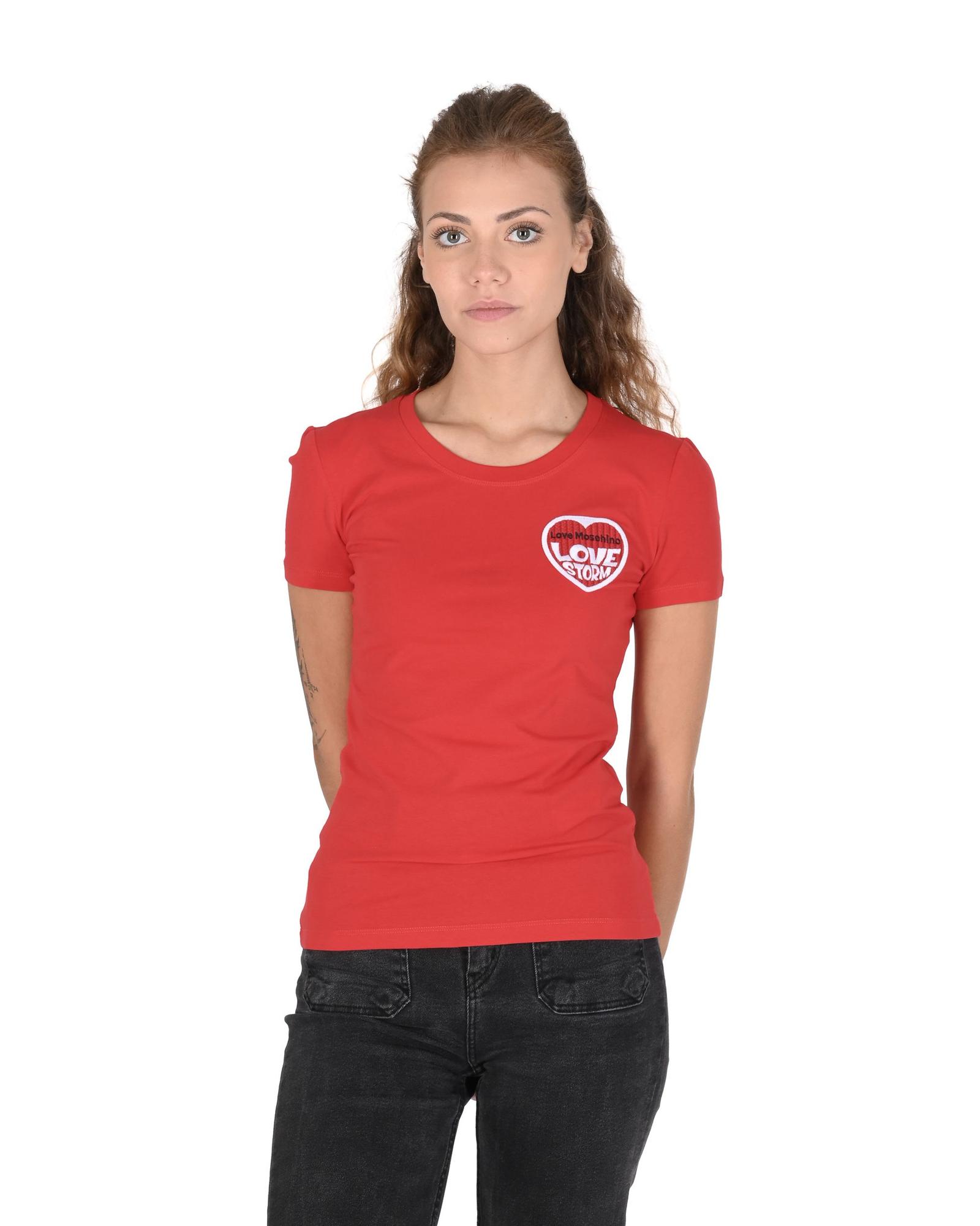 Sale love moschino red t shirt Outlet Online