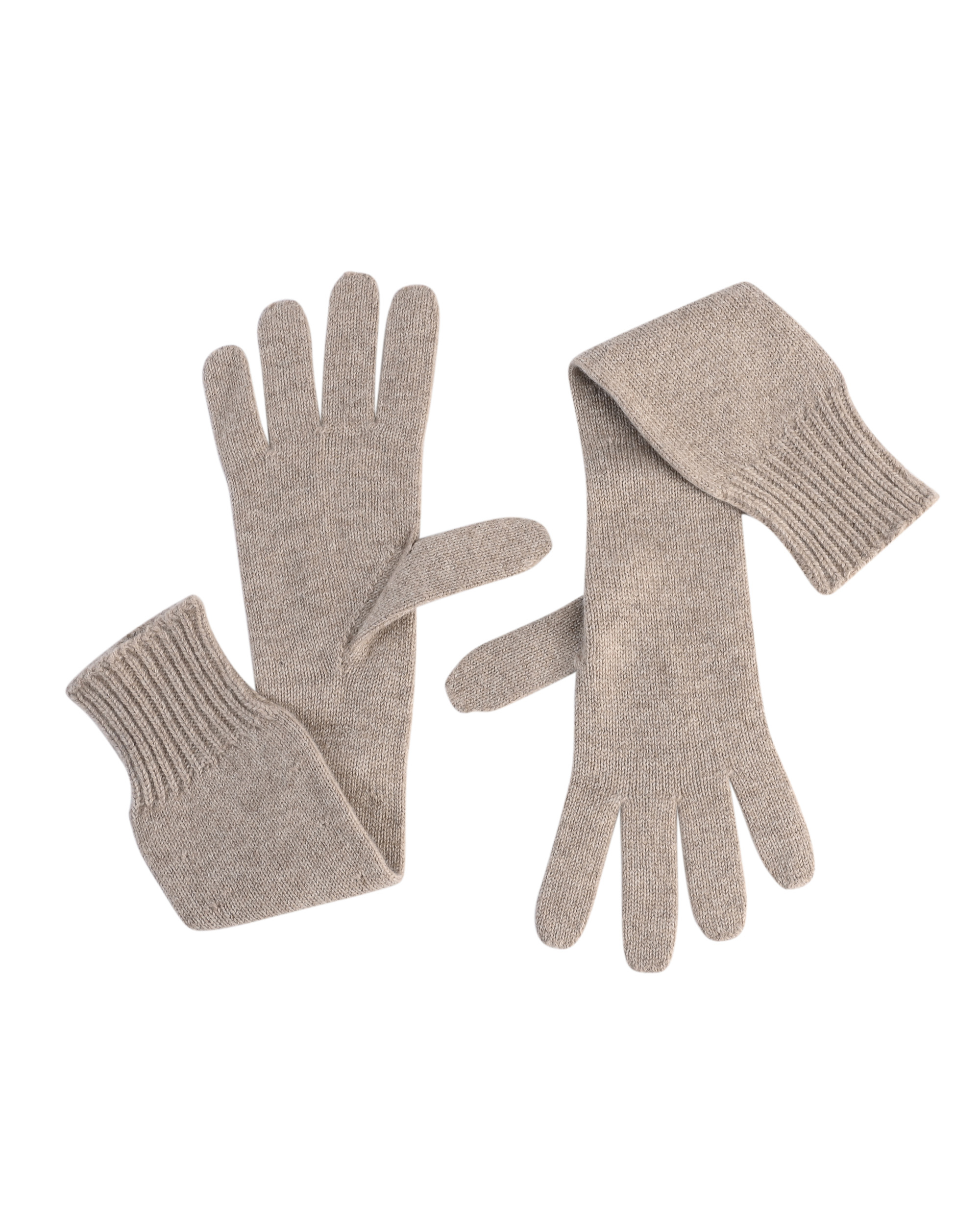 Luxury Cashmere Womens Long Gloves