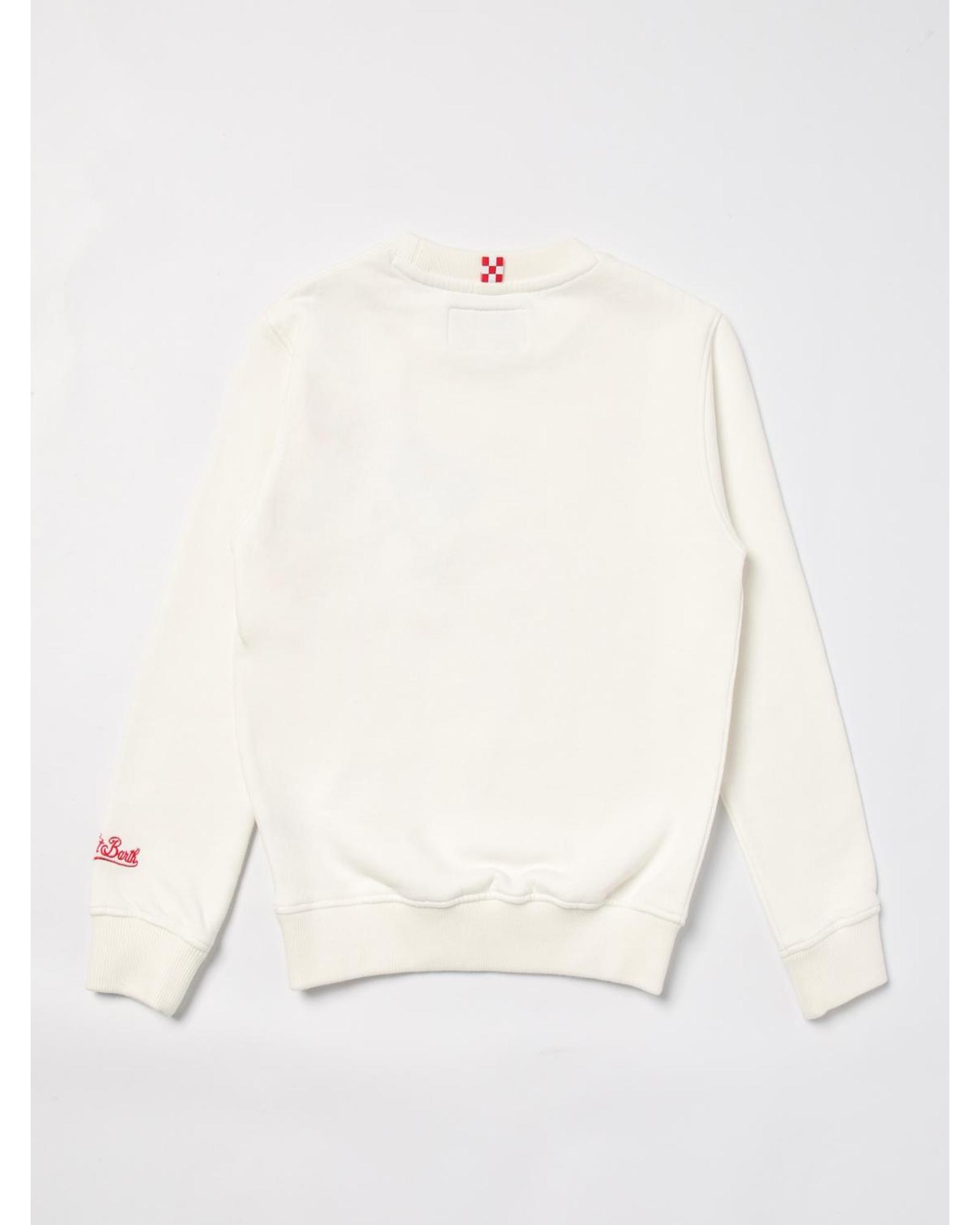 Mc2 Saint Barth Christmas Polar Bear Sweater Kids Multicolor - Picture 6 of 6