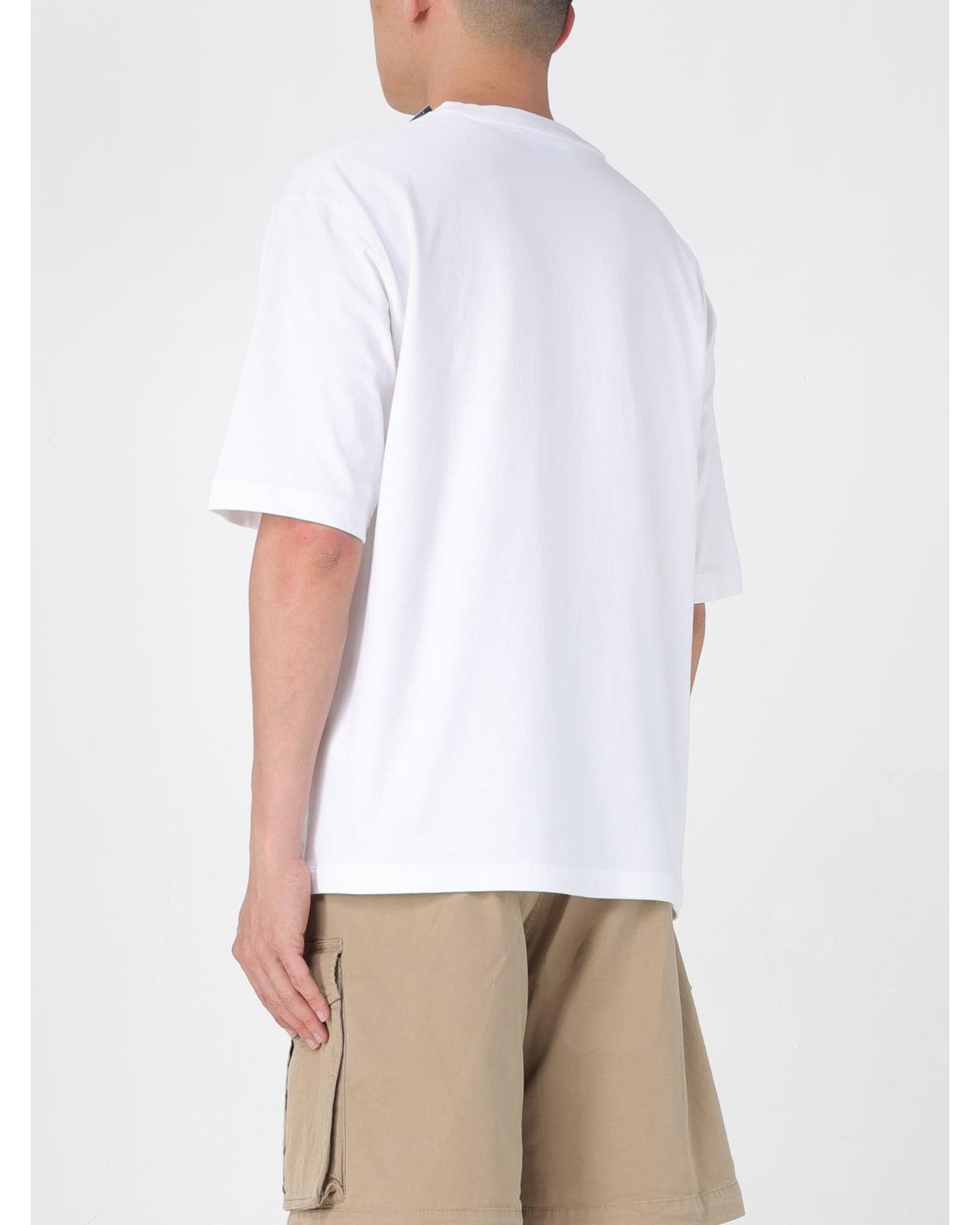 Dsquared2 Summer Lovers Graphic Tee Men White T-Shirts - Foto 19 di 20