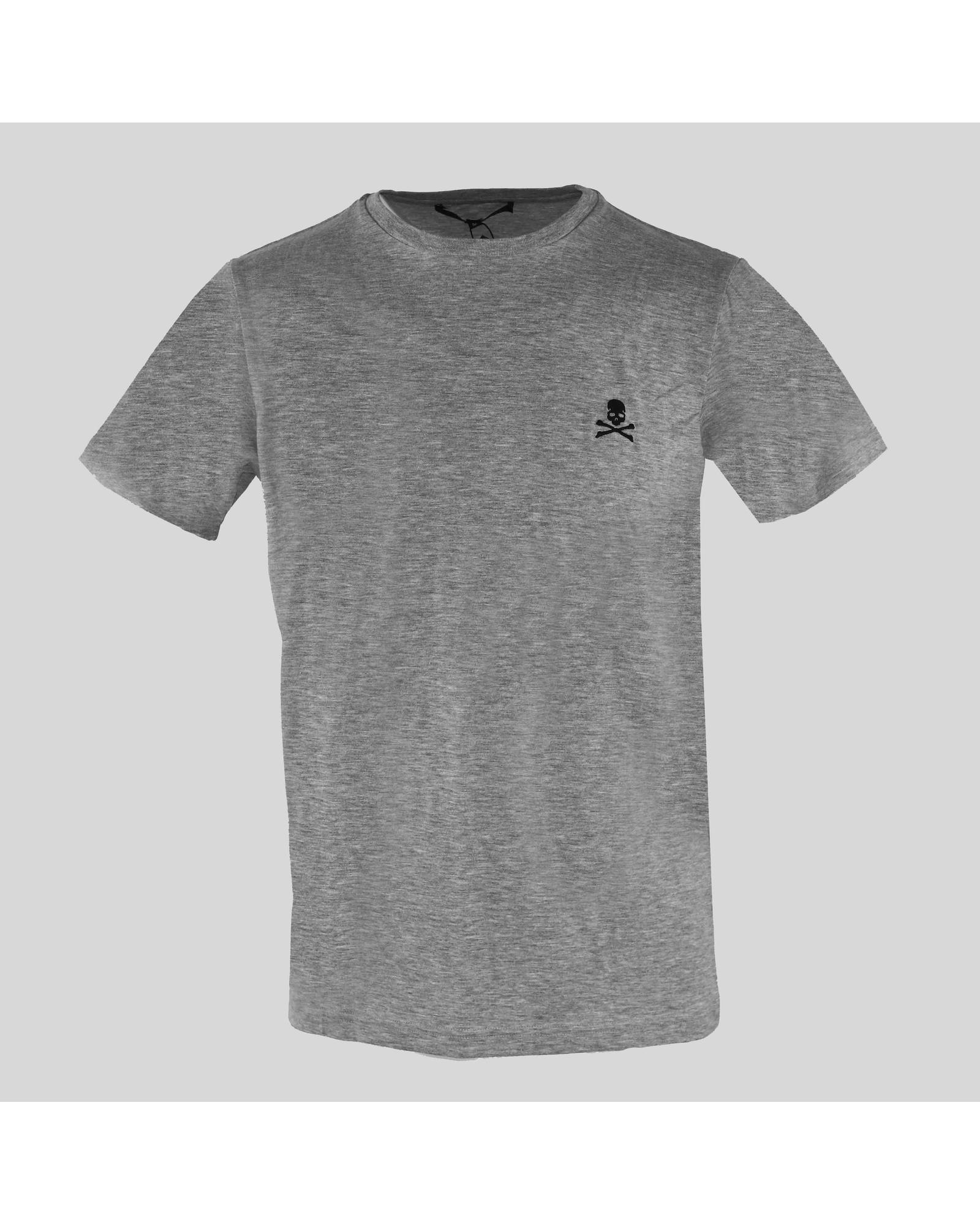 Philipp Plein Classic Cotton Roundneck T-shirt - T-Shirts - Grey | eBay