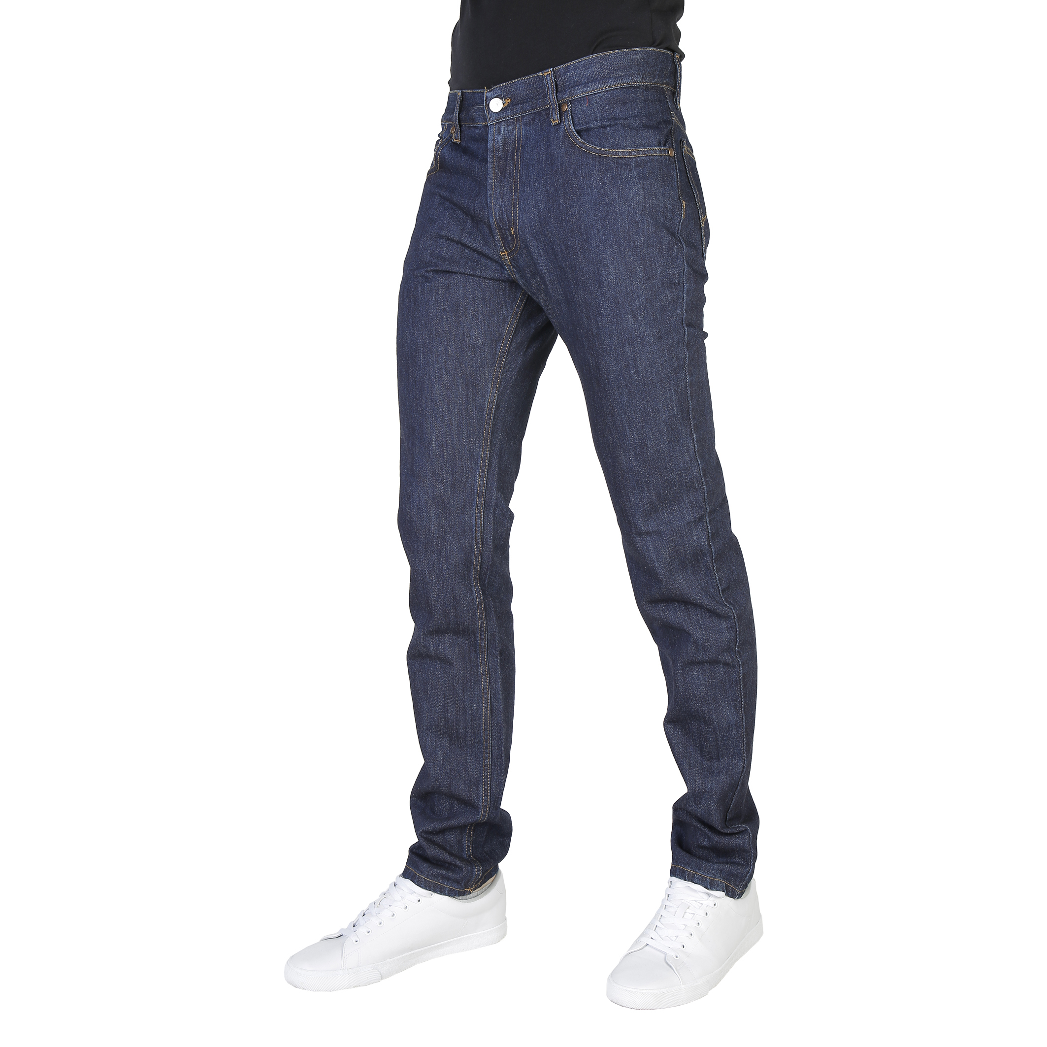 Regular Fit Solid Colour Cotton Jeans