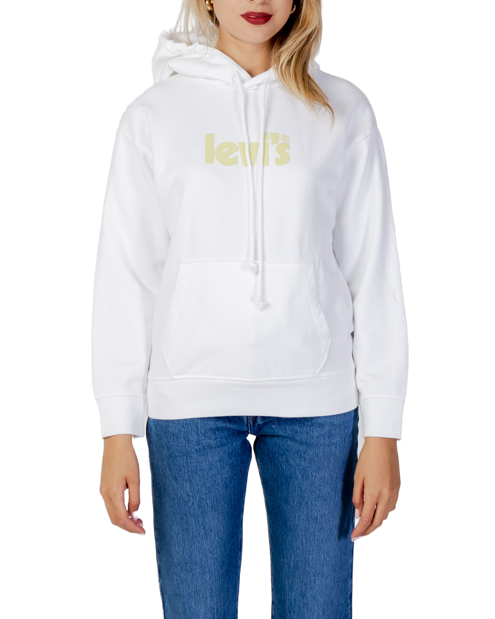 Hooded Sweatshirt with Long Sleeves and Front Pockets