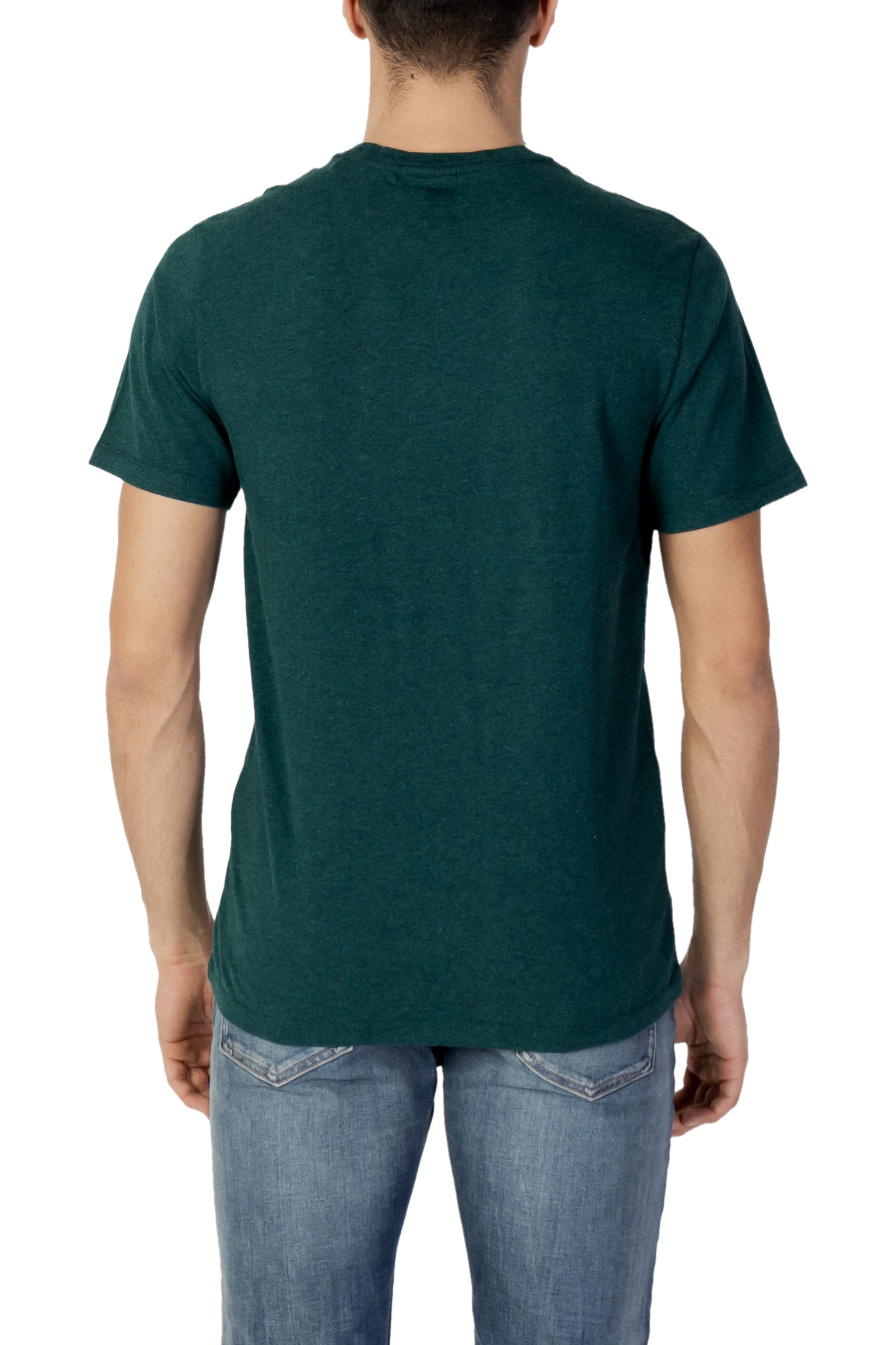 Plain Short Sleeve Round Neck T-shirt