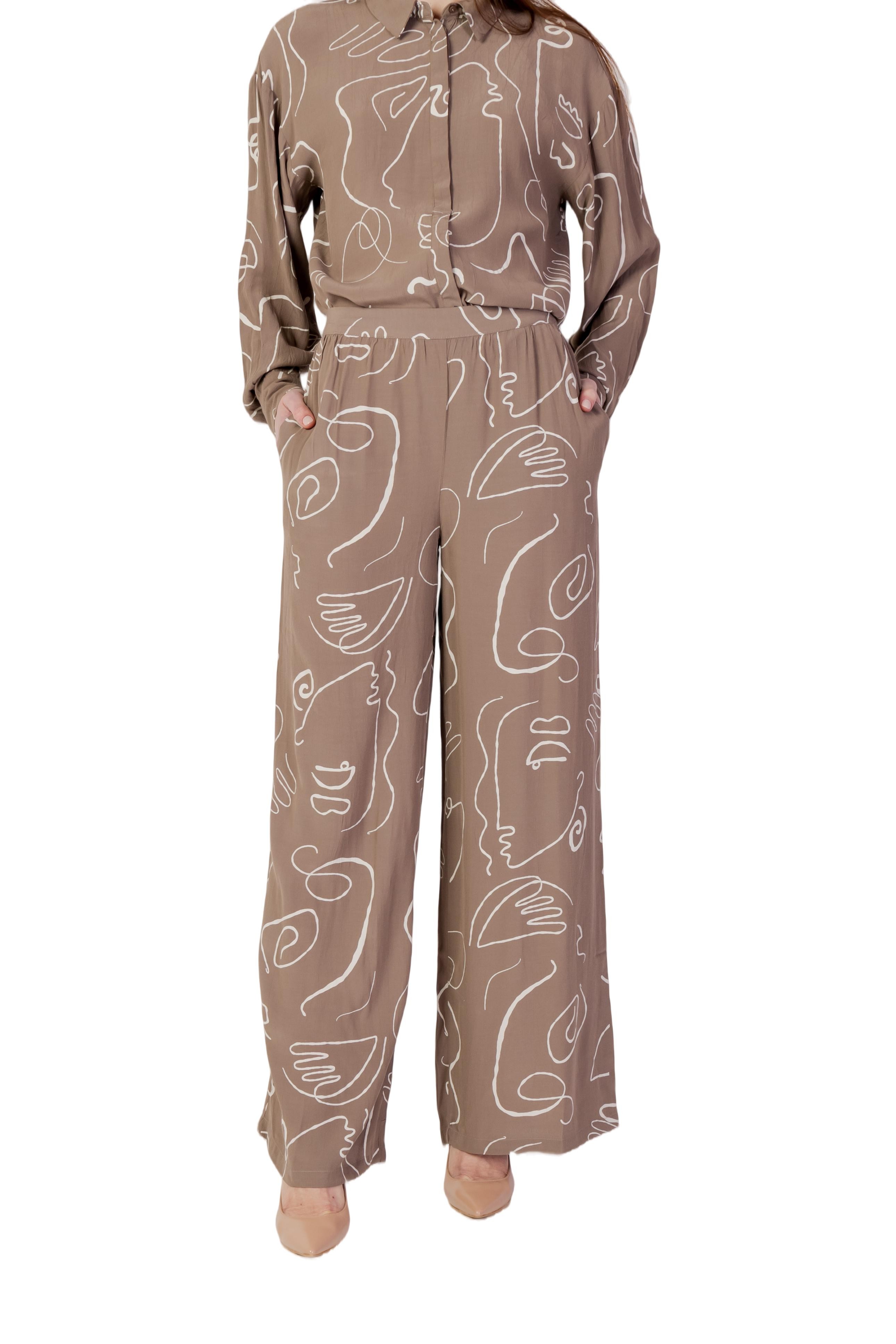 Printed  Trousers with Side Pockets