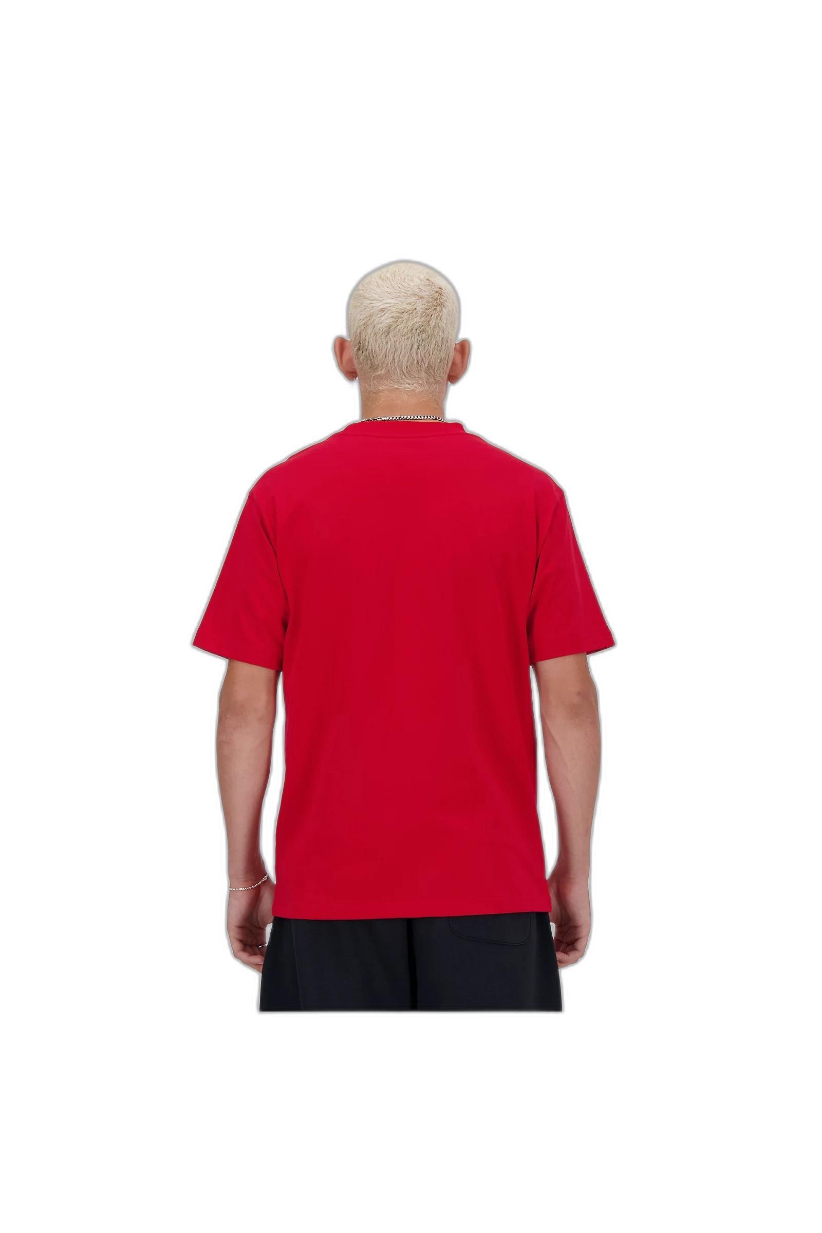 Plain Cotton T-Shirt with Round Neckline