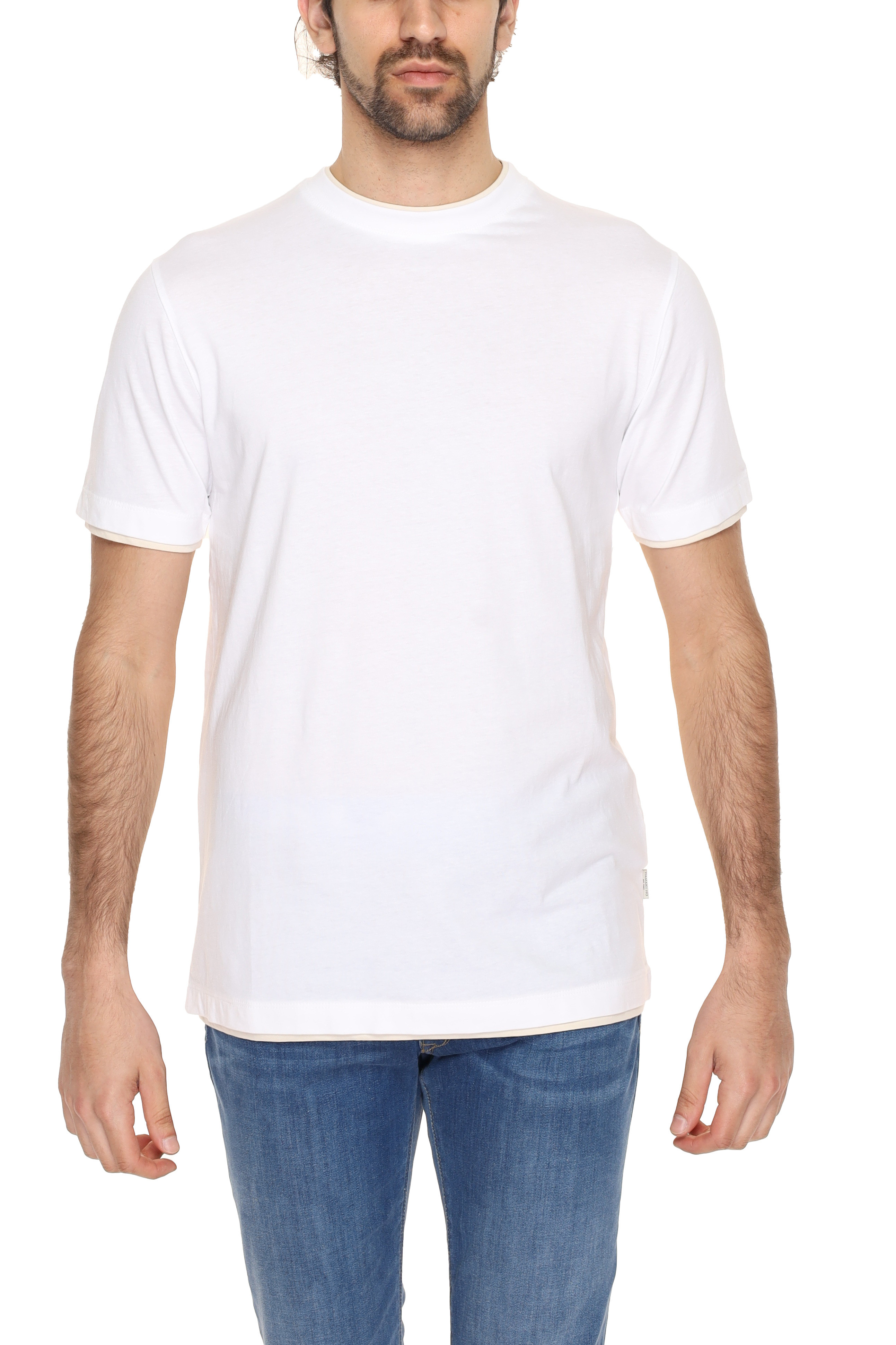 Plain  Short Sleeve Cotton T-shirt