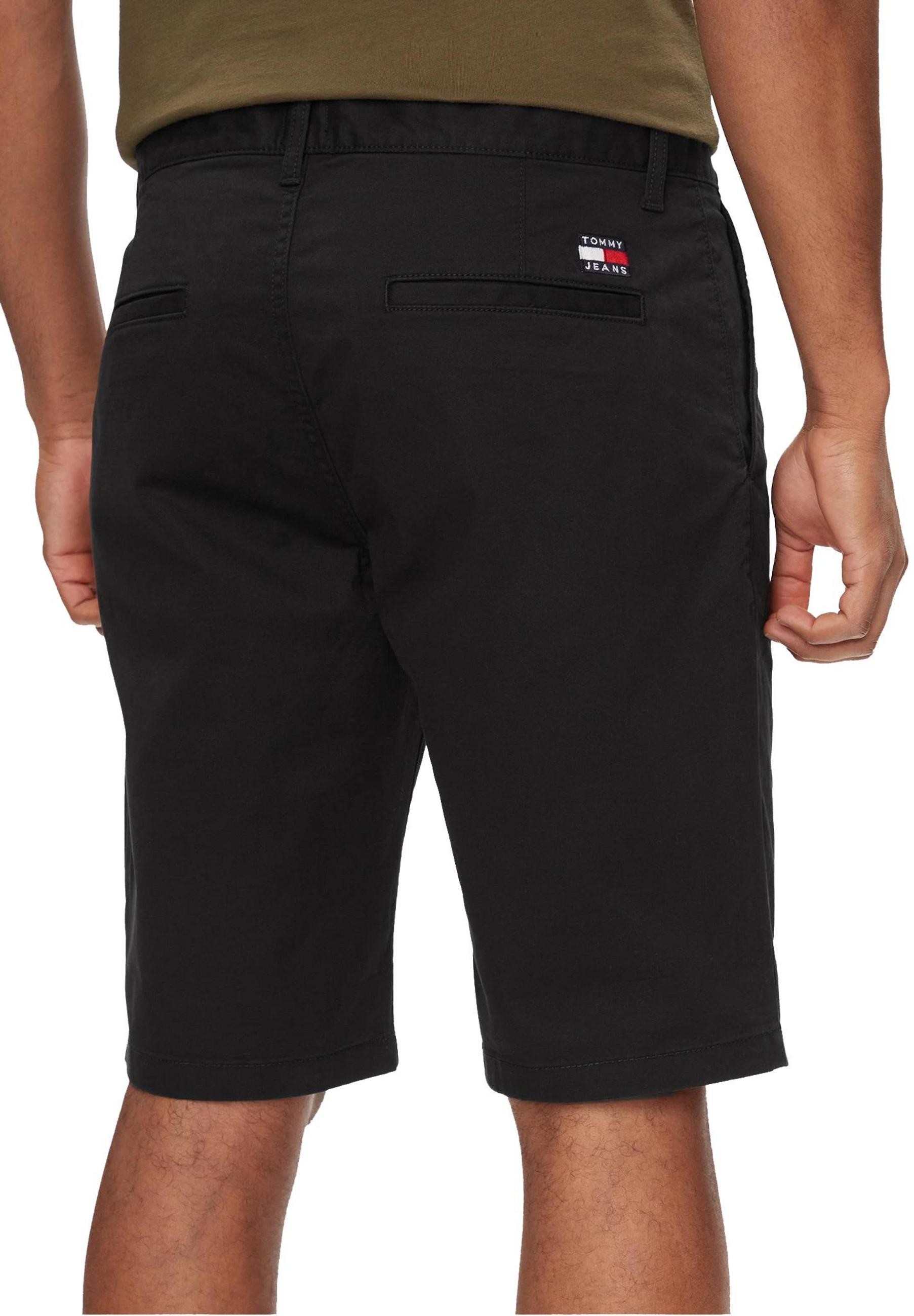 Plain  Zip and Button Fastening Shorts