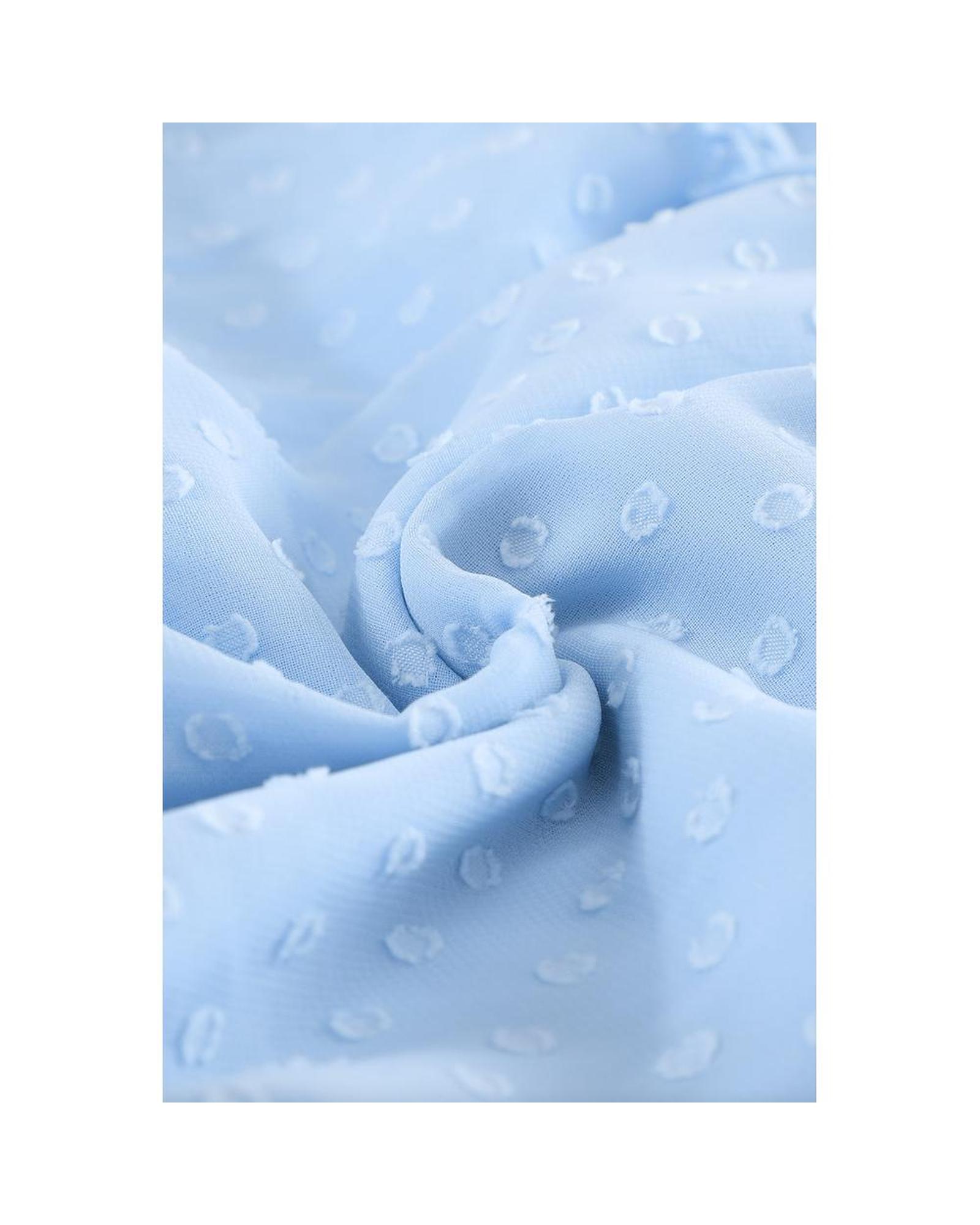 Azura Exchange Ruffled Mini Dress Women Sky Blue Mini Dresses - Picture 36 of 48
