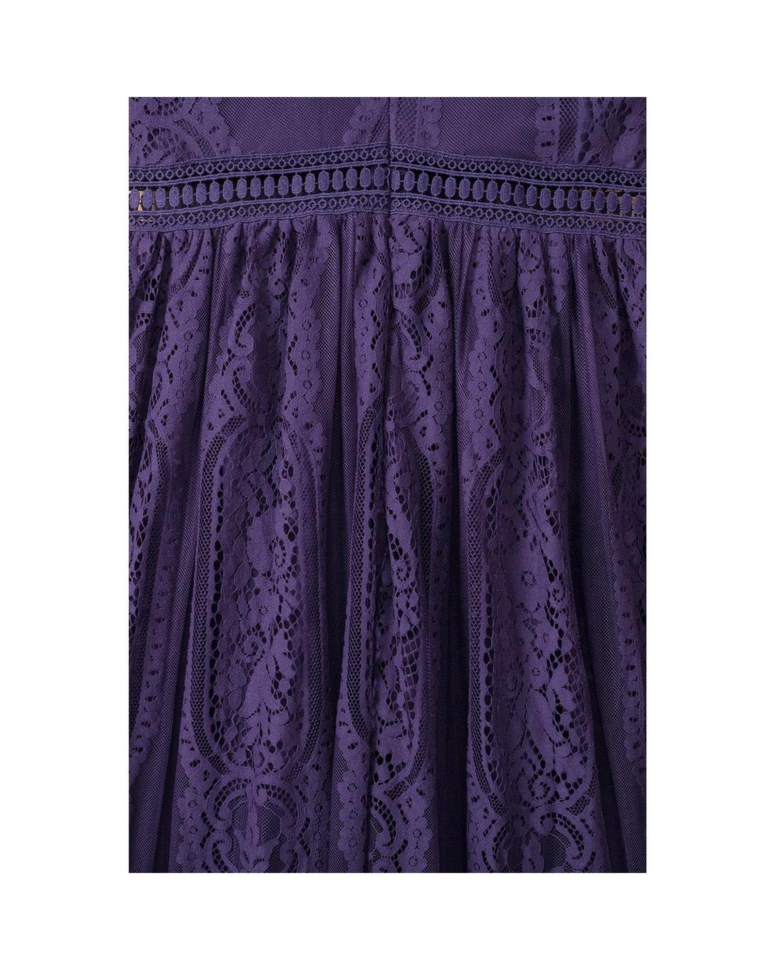Azura Exchange Elegant Lace Maxi Dress Women Blue - Picture 23 of 48