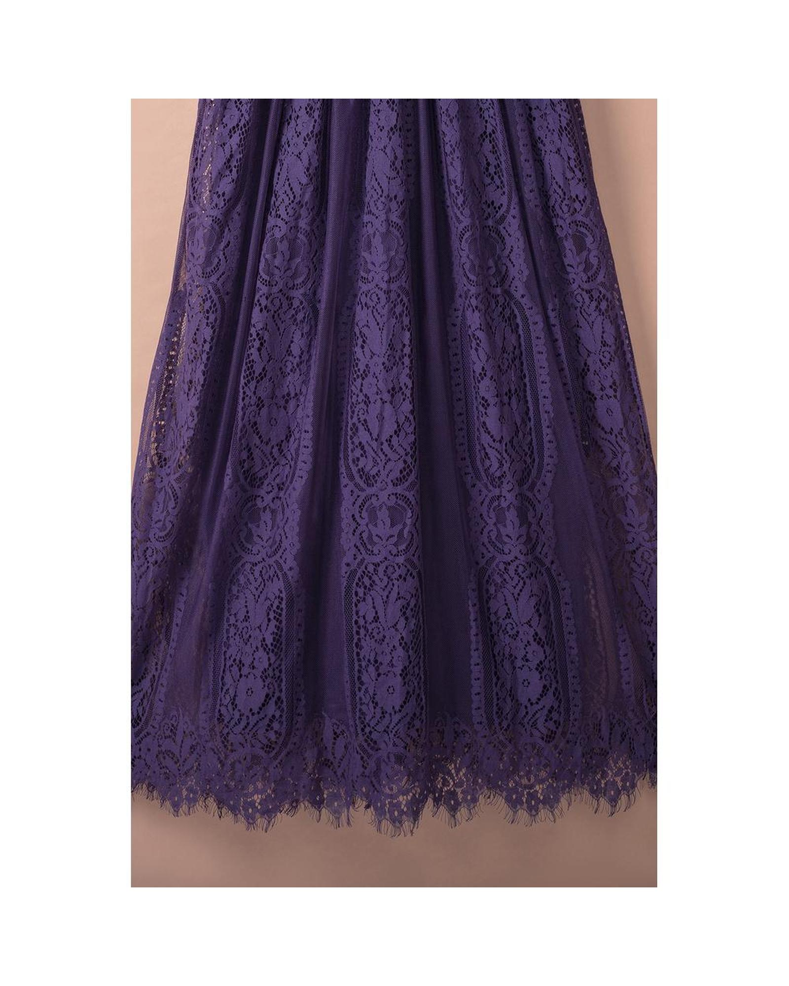 Azura Exchange Elegant Lace Maxi Dress Women Blue - Picture 24 of 48