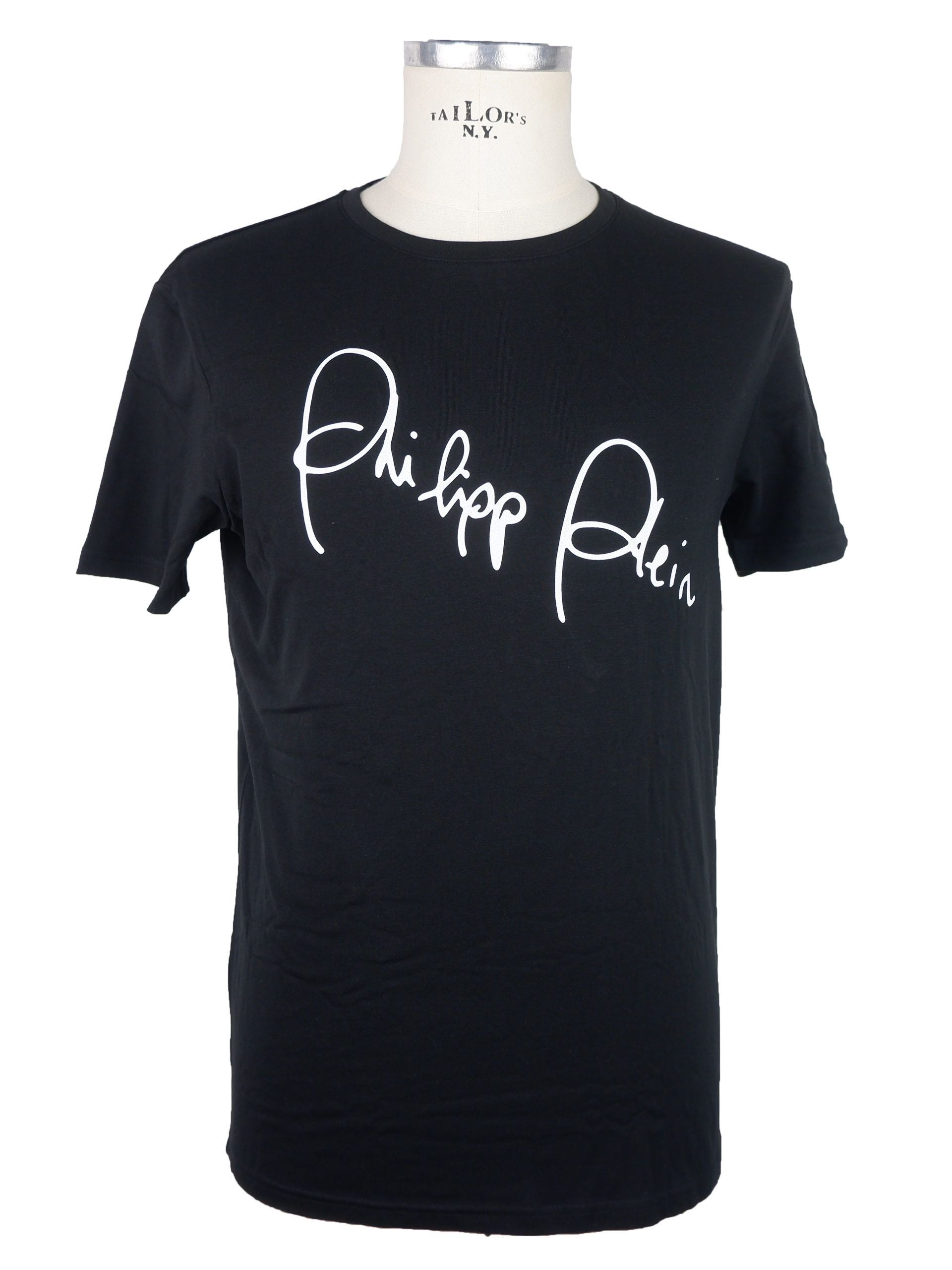 Black Brand Print T-Shirt