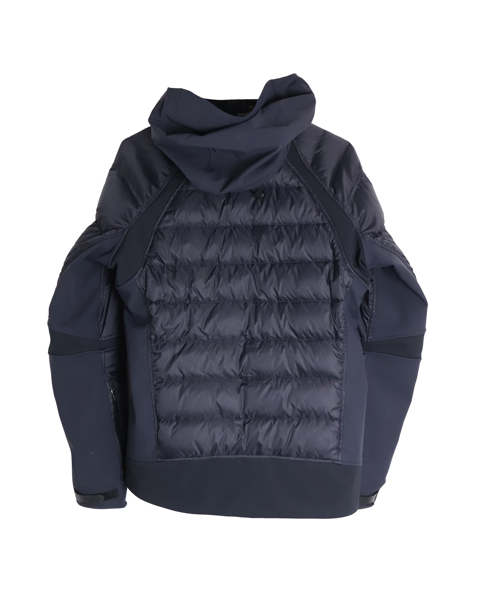 Quilted Black Nylon Jacket