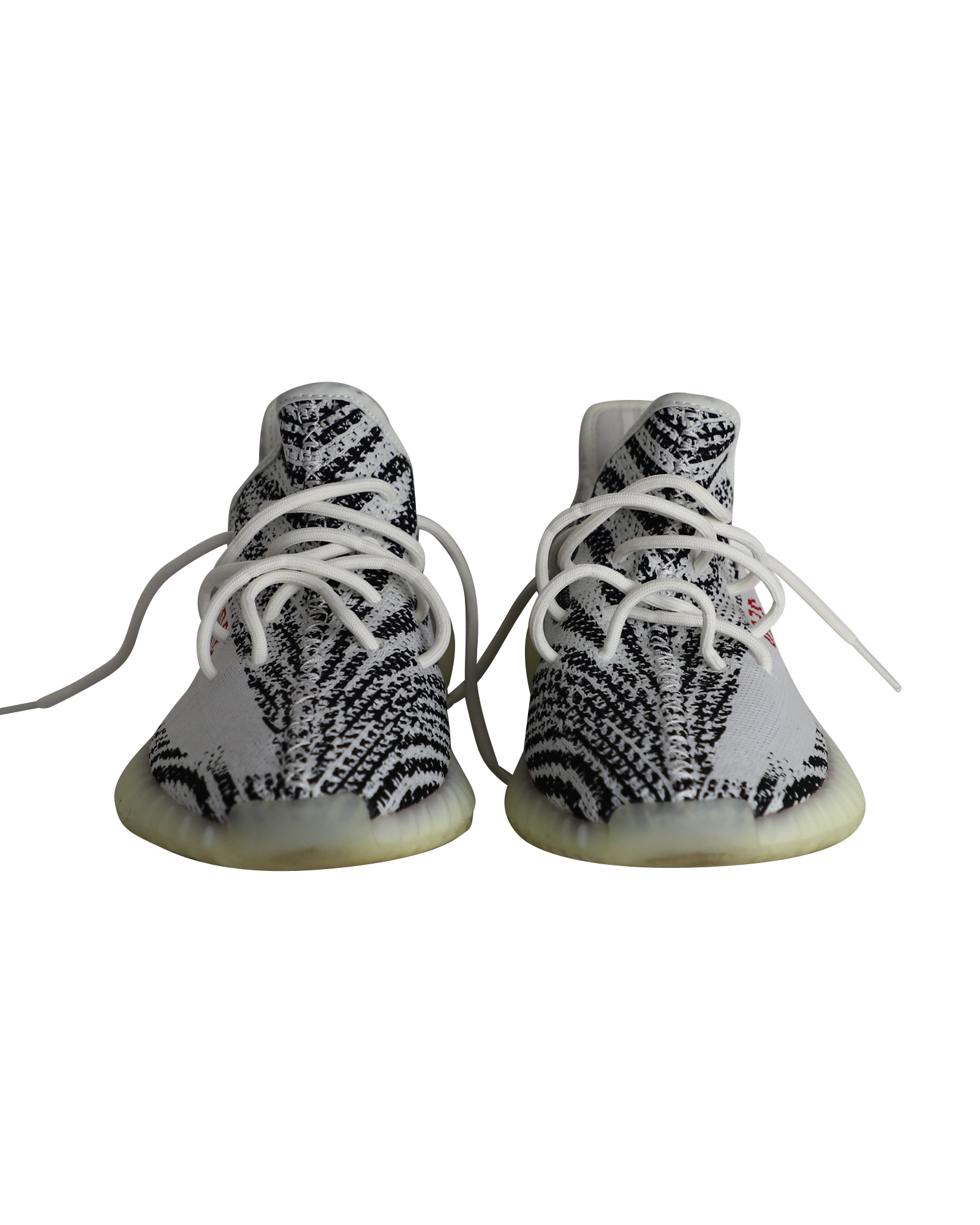 Zebra Print Sneakers with Excellent Cushioning and Rubber Soles