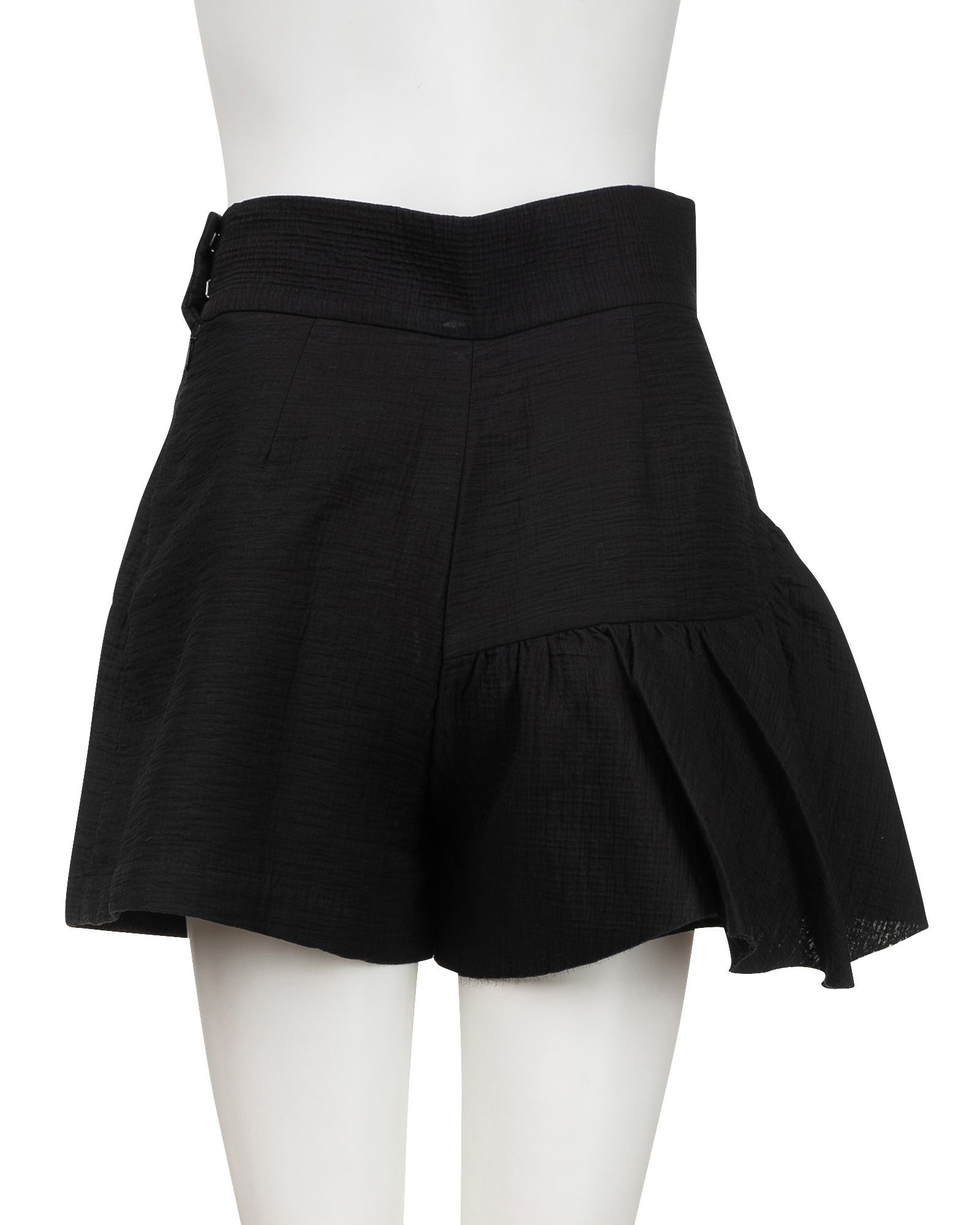 contemporary designer Women's Pleated Shorts in black | eBay